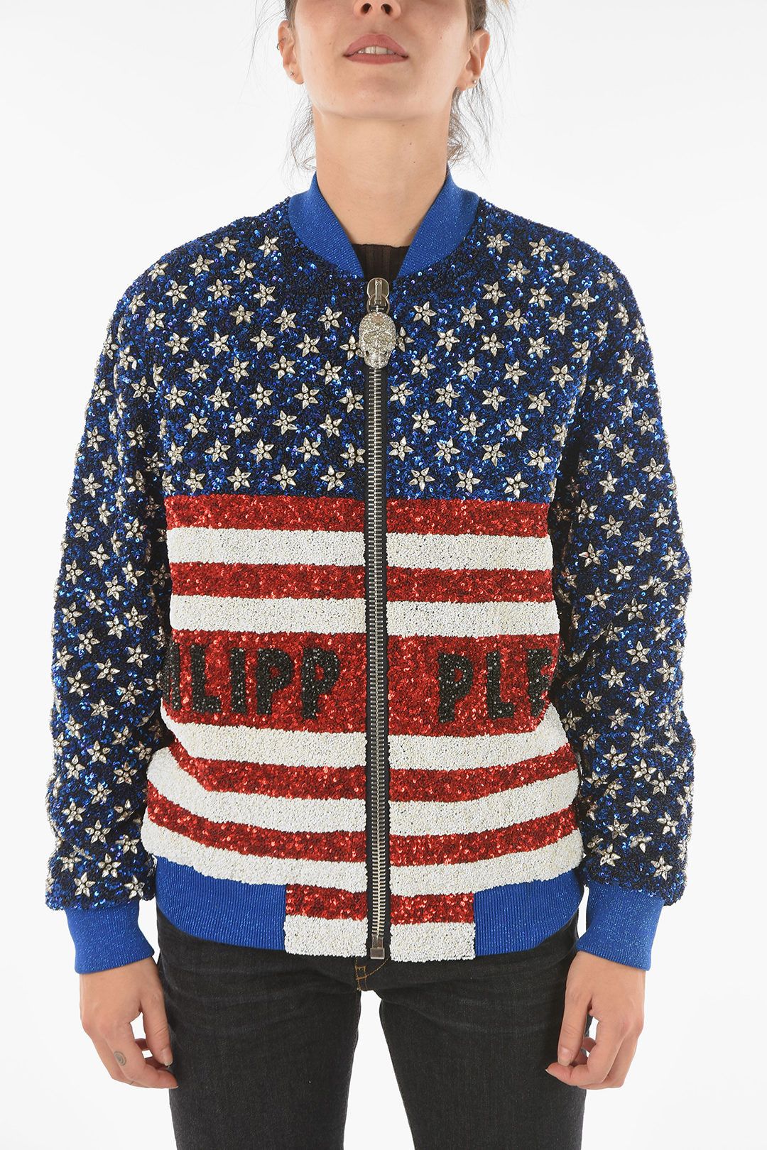 og1mm0324 Bomber Jackets in Blue