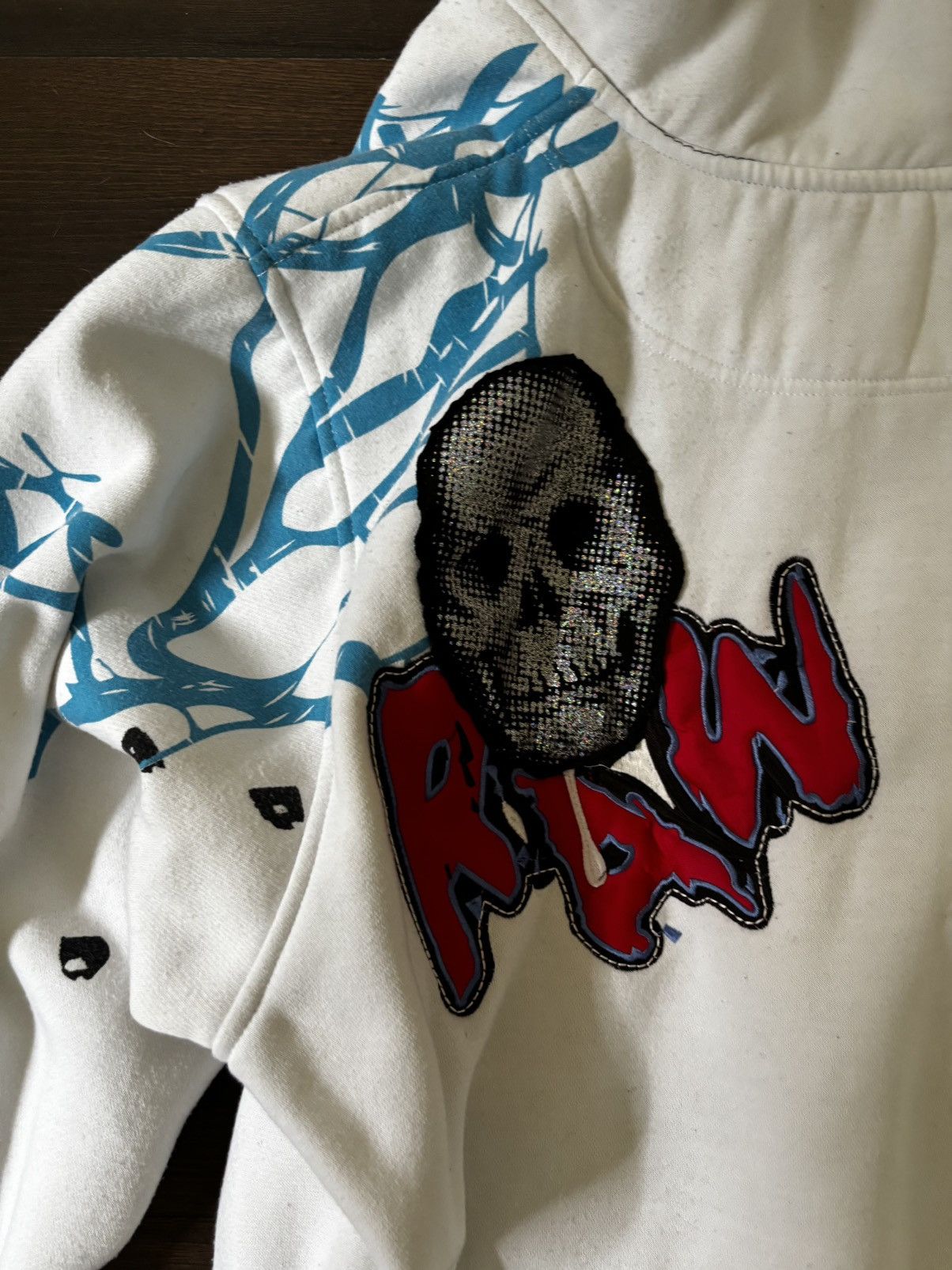 Japanese Brand × Vintage RARE Y2K HOODIE Size US XXL / EU 58 / 5 - 7 Thumbnail
