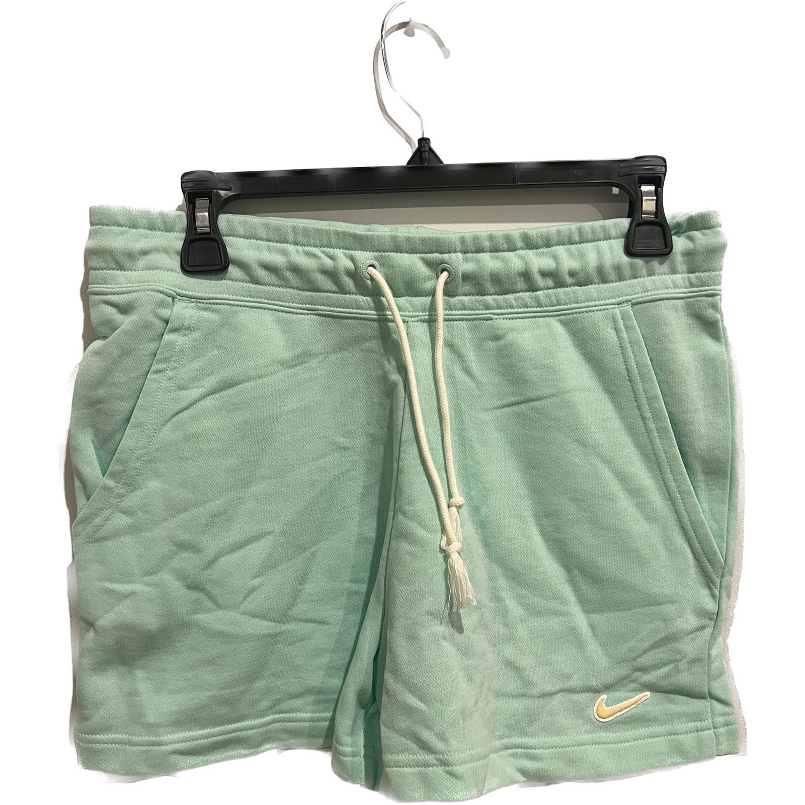Nike Nike French Terry Mint Green Shorts- Women’s Size Small Size 28" / US 6 / IT 42 - 1 Thumbnail