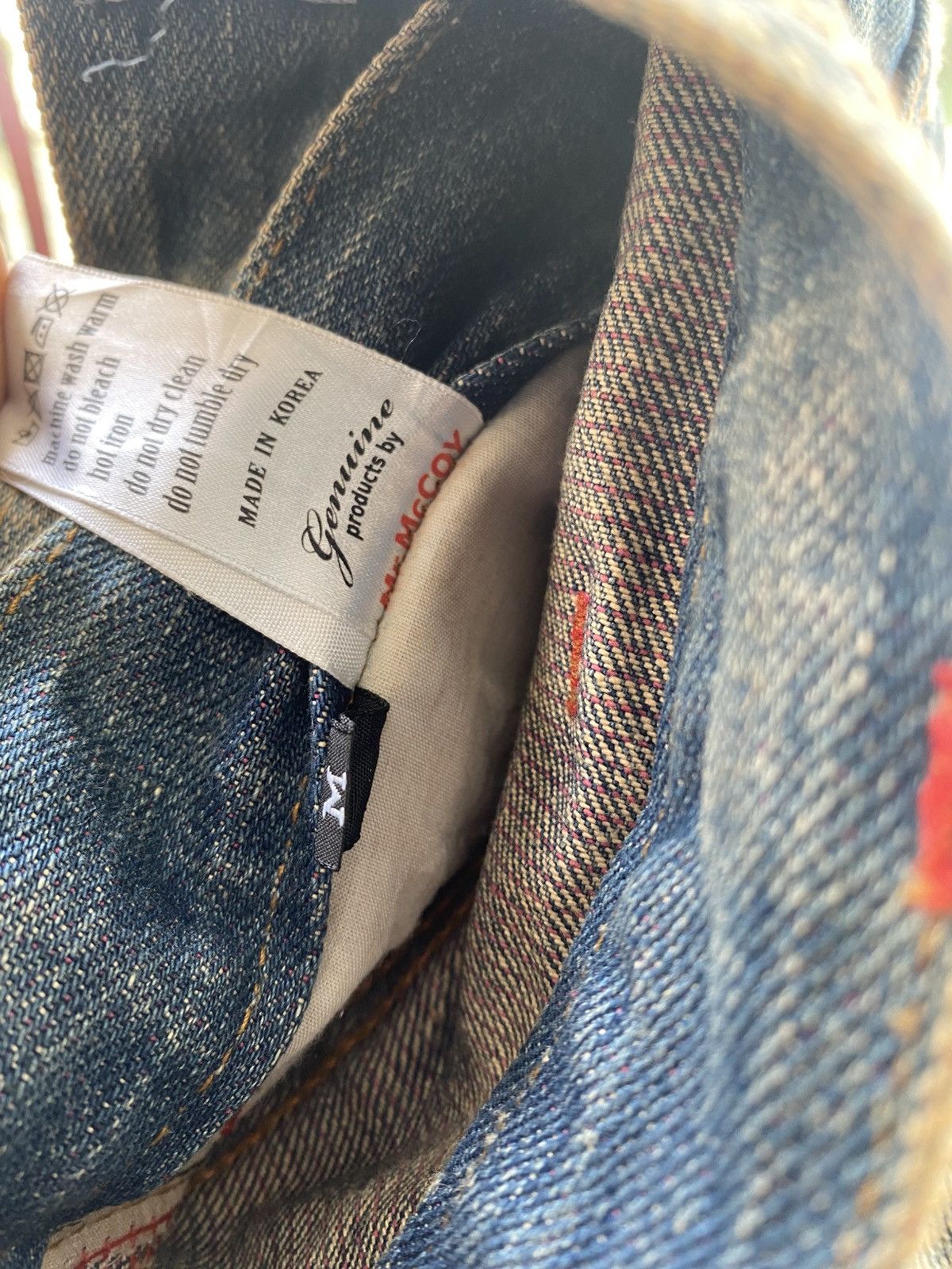 Japanese Brand Mr Mccoy Whiskers Denim Size US 33 - 13 Thumbnail