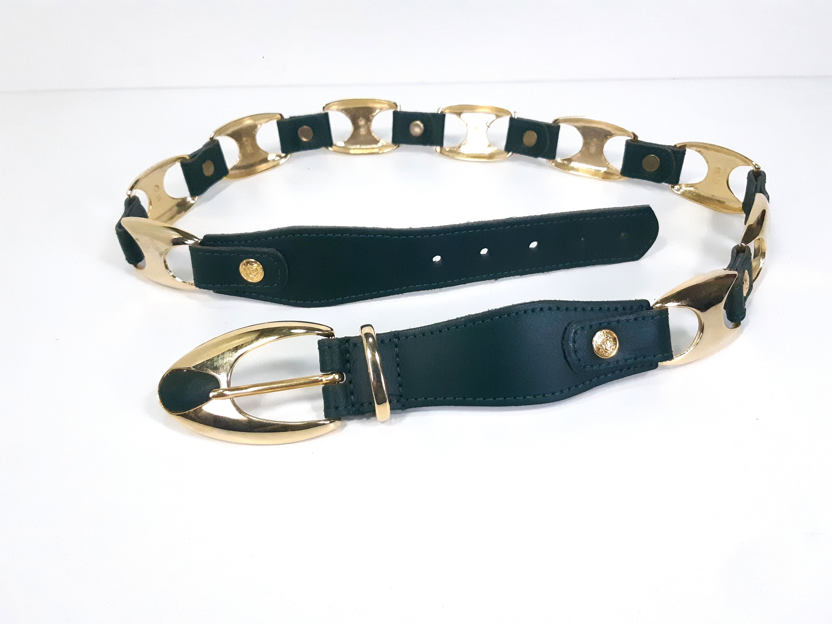 Other Vintage Metal/Coated Split Leather France belt NEW Size ONE SIZE - 1 Thumbnail