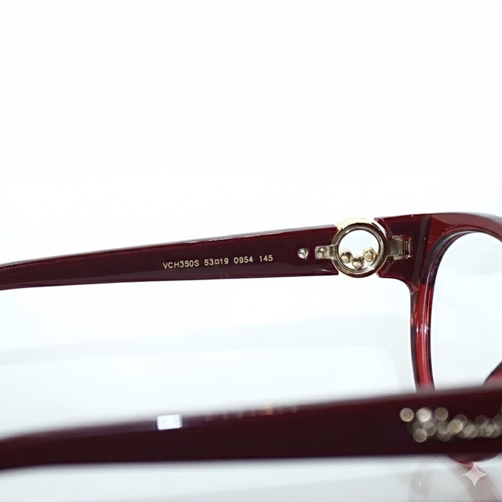 Chopard New! Chopard VCH350S 0954 Red/Burgundy Glasses, Authentic Size ONE SIZE - 7 Thumbnail