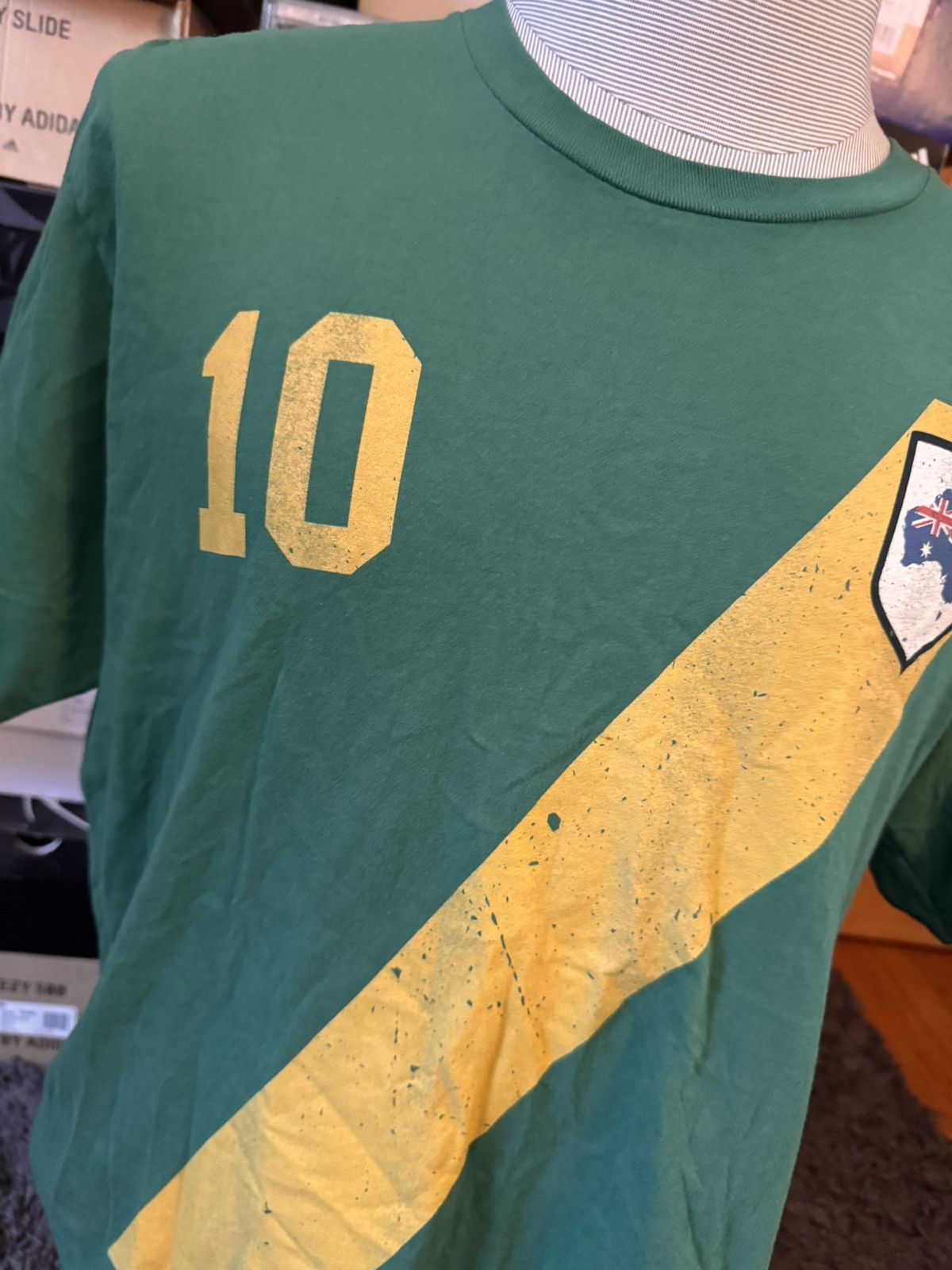 Other Thrifted Australian Soccer T-shirt Size US L / EU 52-54 / 3 - 4 Thumbnail