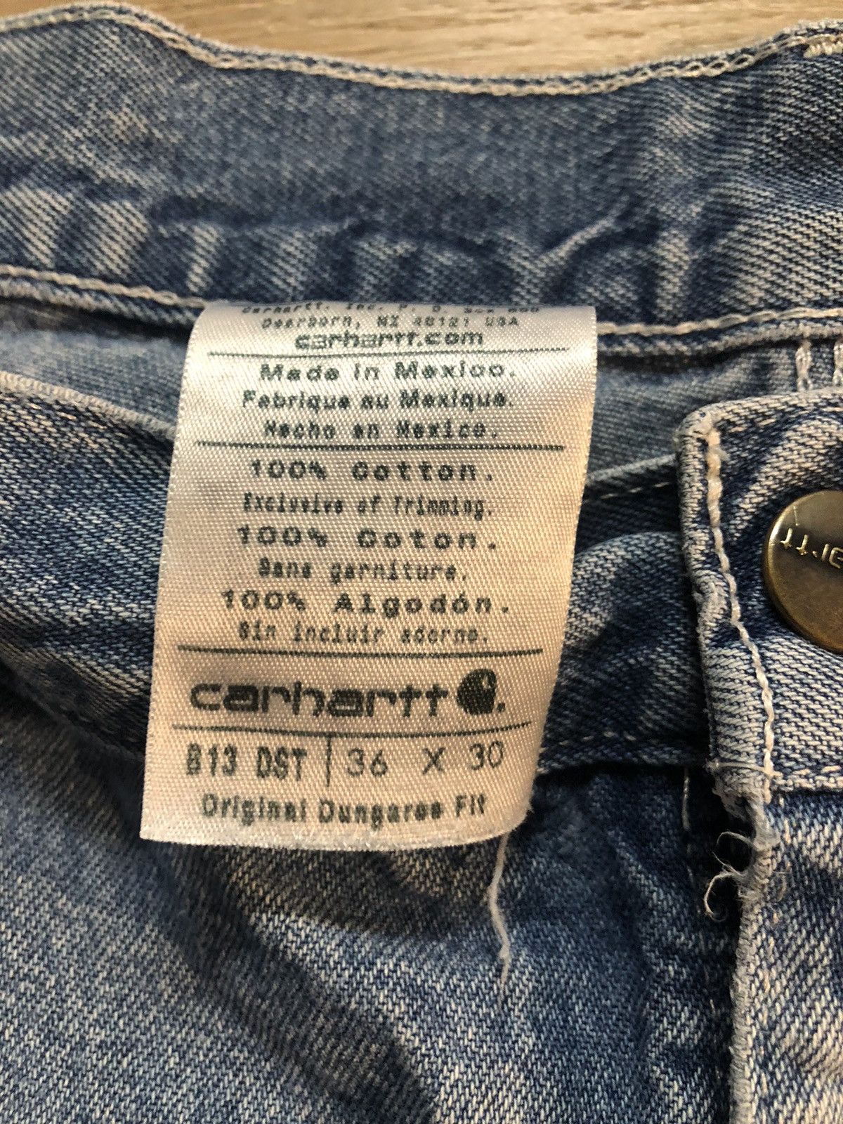 Carhartt Vintage Carhartt Carpenter Jeans Size US 36 / EU 52 - 5 Thumbnail