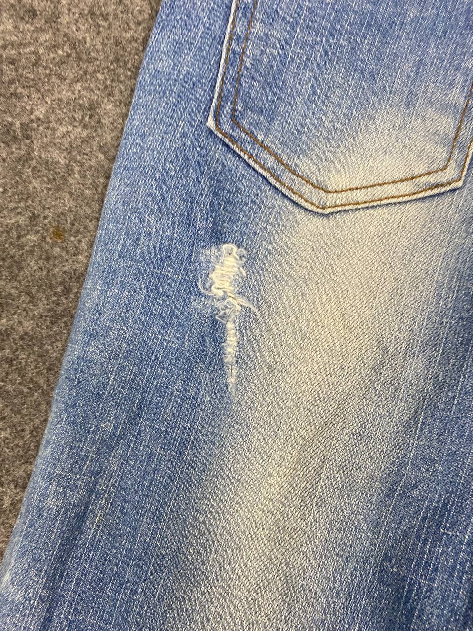 Japanese Brand vintage japanese brands bootcut distressed denim nice design Size 28" / US 6 / IT 42 - 4 Thumbnail