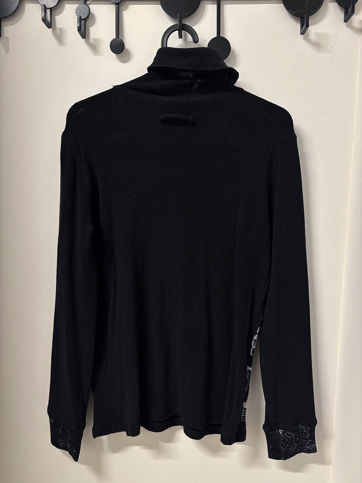 Jean Paul Gaultier Jean Paul Gaultier turtleneck longsleeve 90s eiffel tower Size L / US 10 / IT 46 - 7 Thumbnail