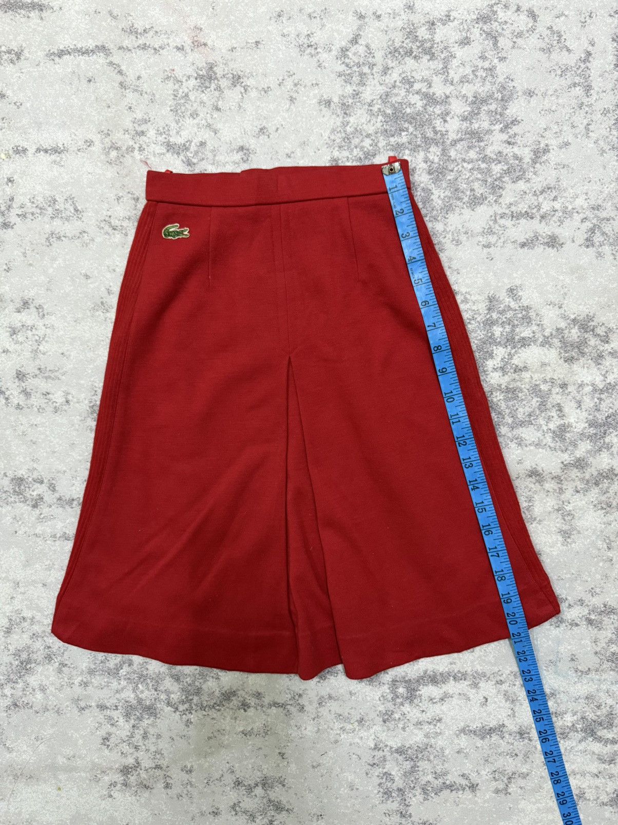 Lacoste Vintage Lacoste wide leg cullote skirt Size 22" - 18 Thumbnail