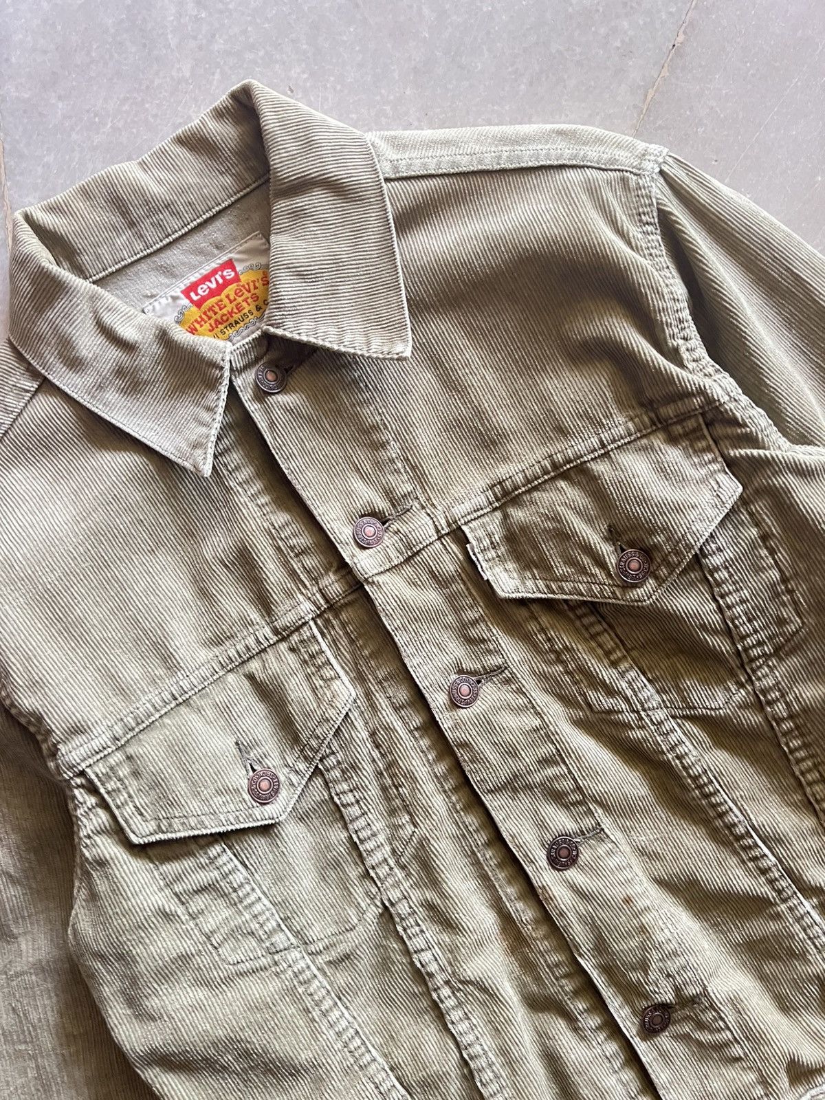 Levi's × Vintage VINTAGE LEVIS CORDUROY JACKET DENIM Size US M / EU 48-50 / 2 - 2 Thumbnail