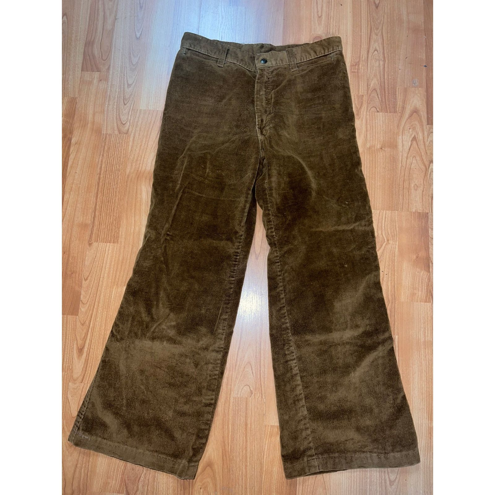 Vintage Womens Vintage Corduroy Pants Bottoms Trousers Baggy Tobias Size 32" / US 10 / IT 46 - 1 Thumbnail