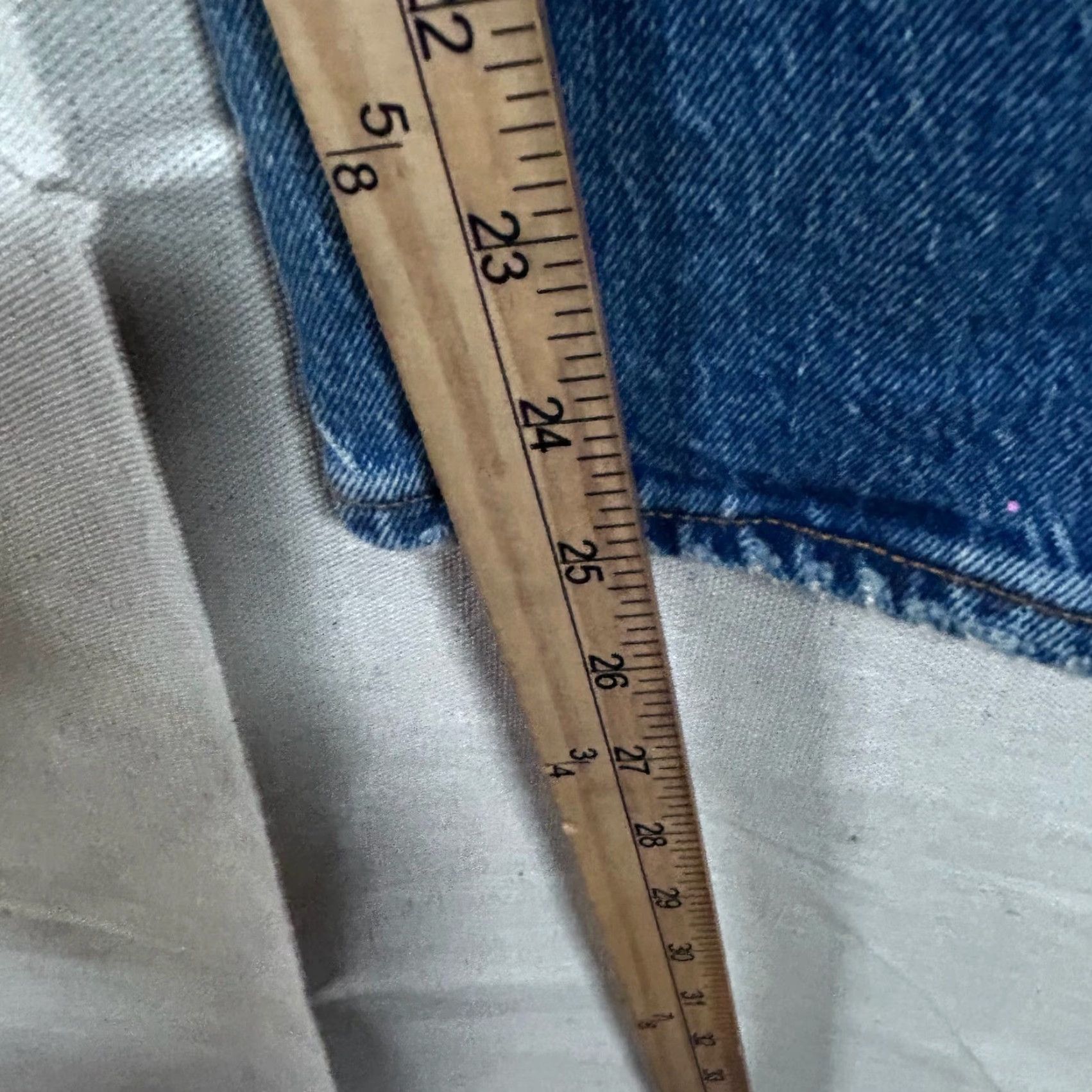 Abercrombie & Fitch Abercrombie & Fitch Jeans Blue Size 25 Ultra High Rise Kick Flare Distressed 5-Pocket Denim Women's Pants Vintage N/A Size 42" / US 20 - 6 Thumbnail
