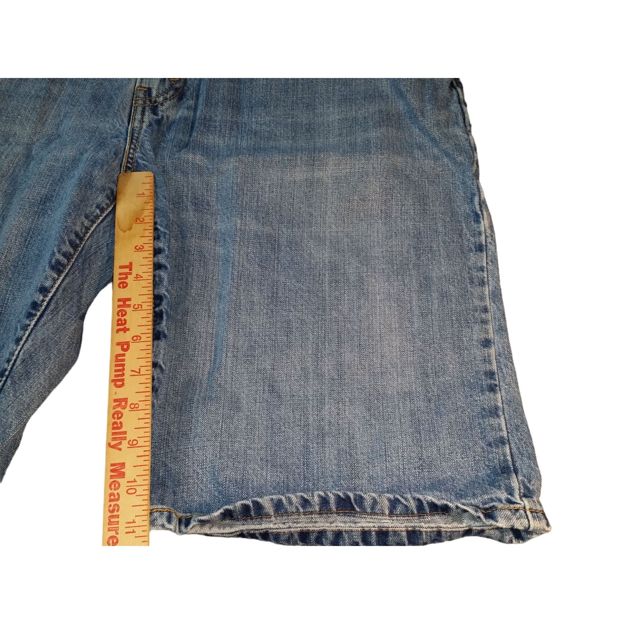 Levi's Levi's 569 Denim Shorts Men Sz 38 Blue Mid Length Summer Eve Size US 38 / EU 54 - 4 Thumbnail