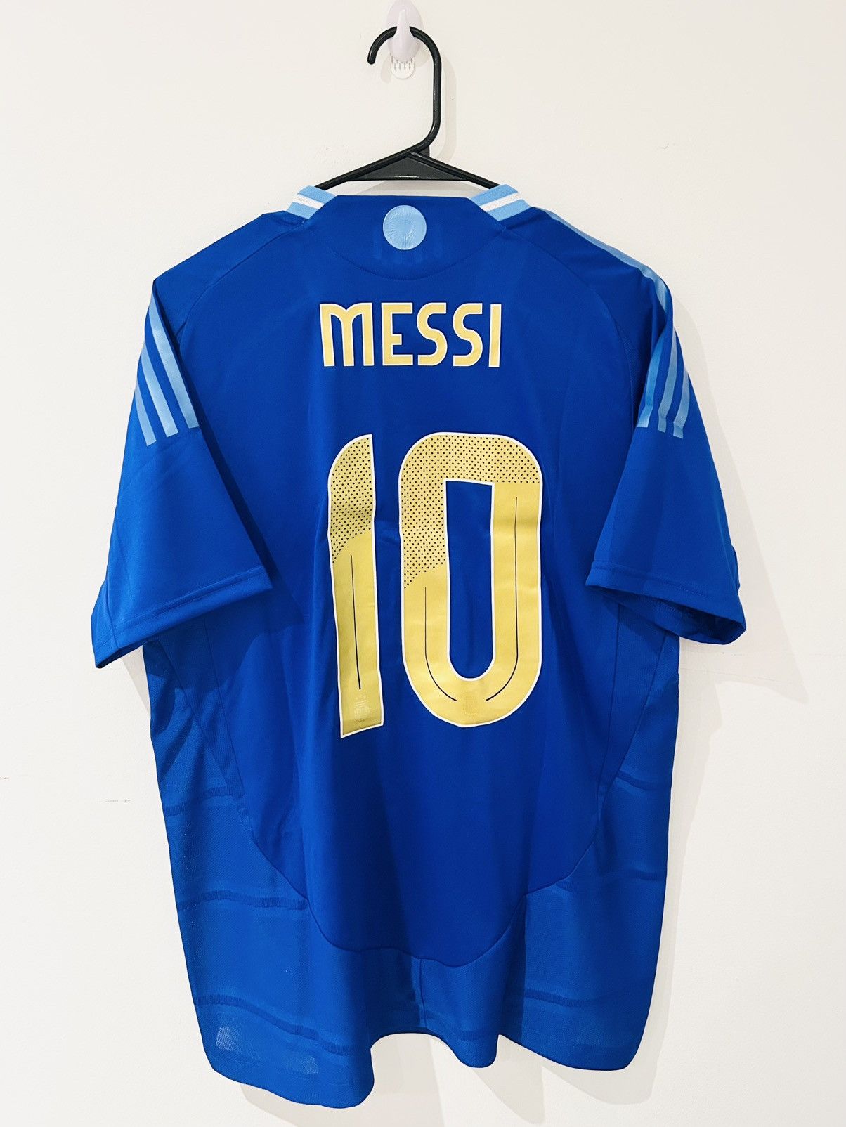 Adidas Messi Argentina 2024 Away Player Jersey BNWT Size US L / EU 52-54 / 3 - 2 Thumbnail