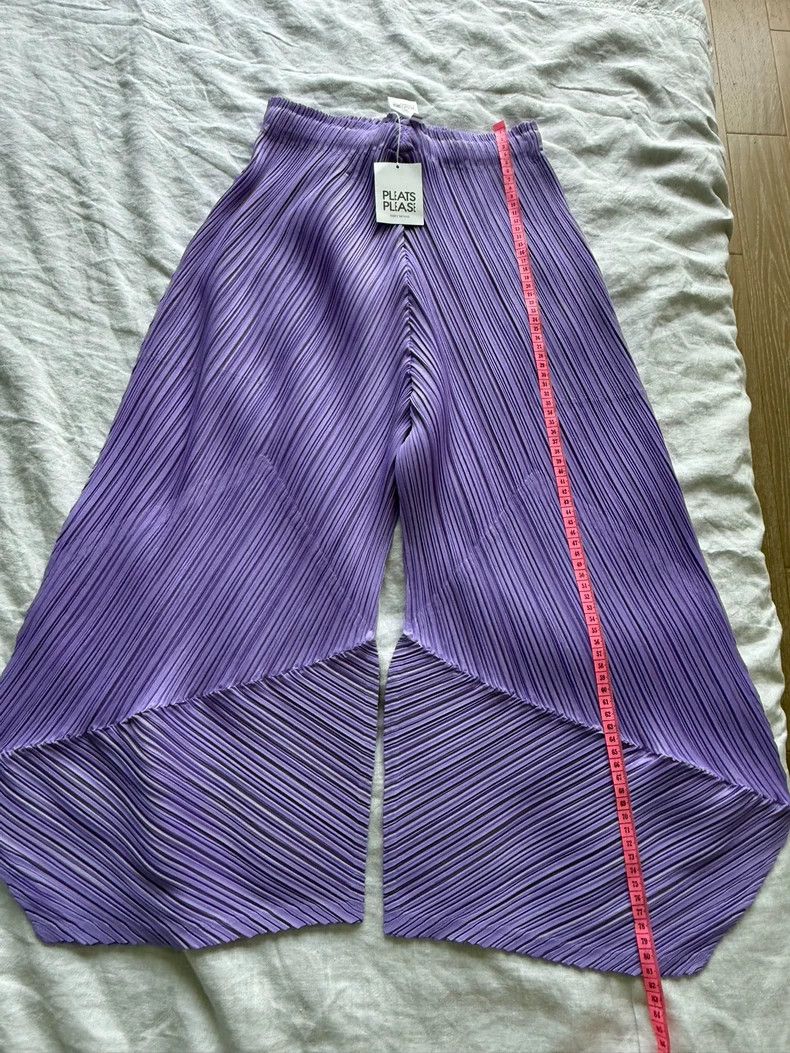 Issey Miyake size:3 Purple hammer pants