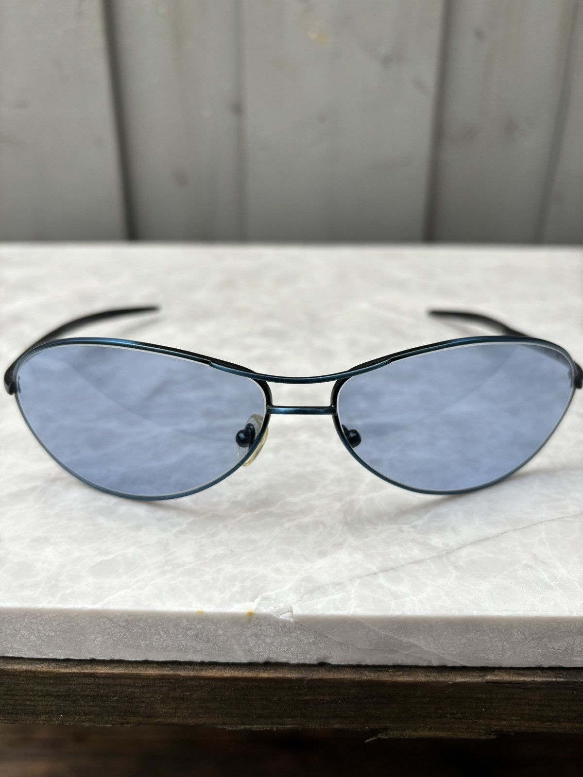 Gucci × Vintage Vintage Gucci Sunglasses GG 1662/S 90s 2000s Y2K Bug Eye Size ONE SIZE - 5 Thumbnail