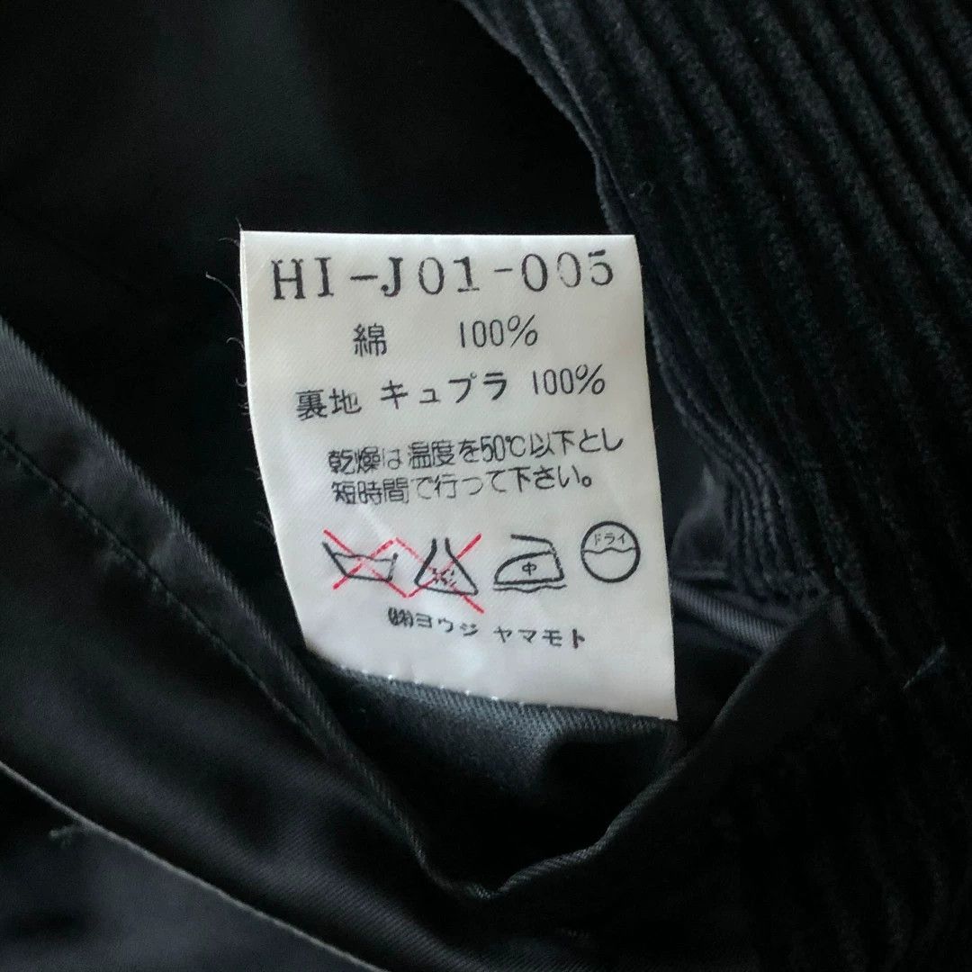 Yohji Yamamoto Yohji Yamamoto 97AW Wax Man Corduroy 5Btn Blazer Size US M / EU 48-50 / 2 - 5 Thumbnail