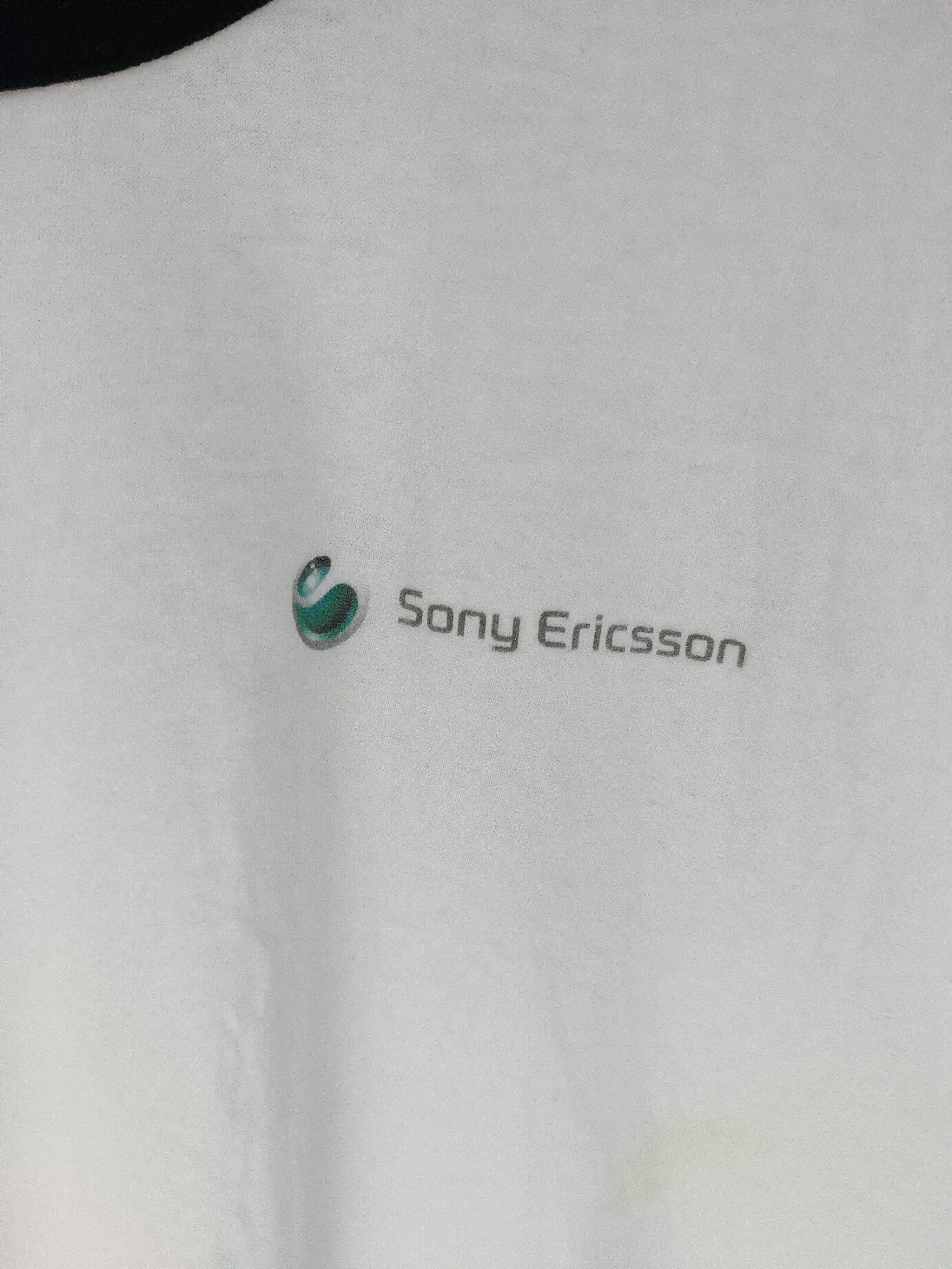 Sony VINTAGE Y2K SONY ERICSON RINGER PROMO TEE nokia motorola Size US L / EU 52-54 / 3 - 9 Thumbnail