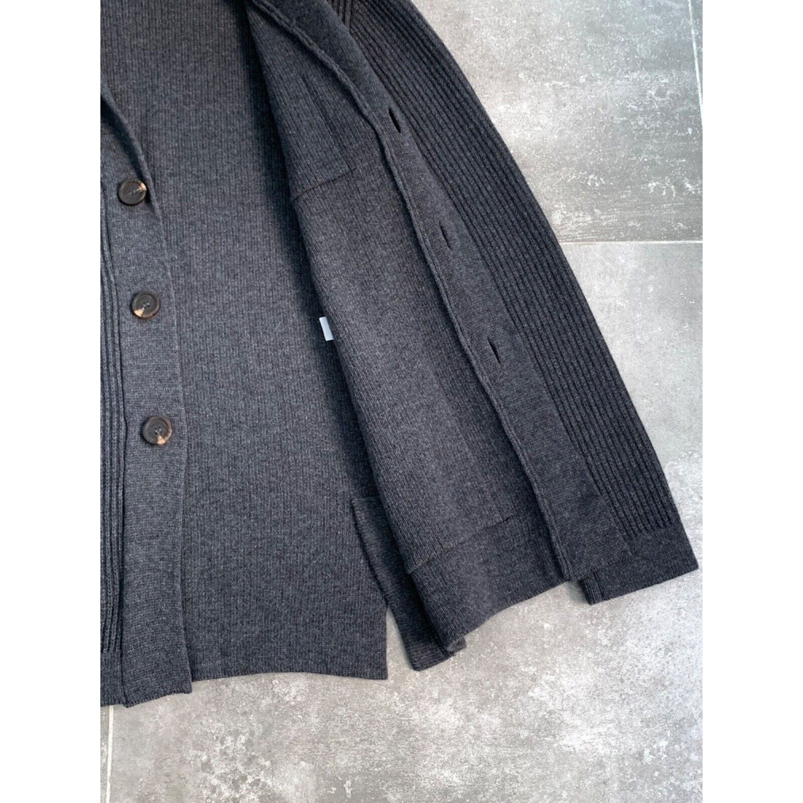 Brunello Cucinelli BRUNELLO CUCINELLI Men's Knitt Long Wool Sweater SZ L EU 50 Size US L / EU 52-54 / 3 - 23 Thumbnail