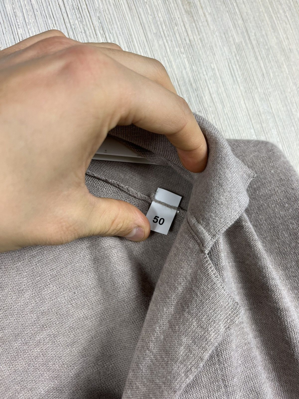Gran Sasso Gran Sasso cotton button up short sleeve shirt tee cardigan Size US M / EU 48-50 / 2 - 12 Thumbnail