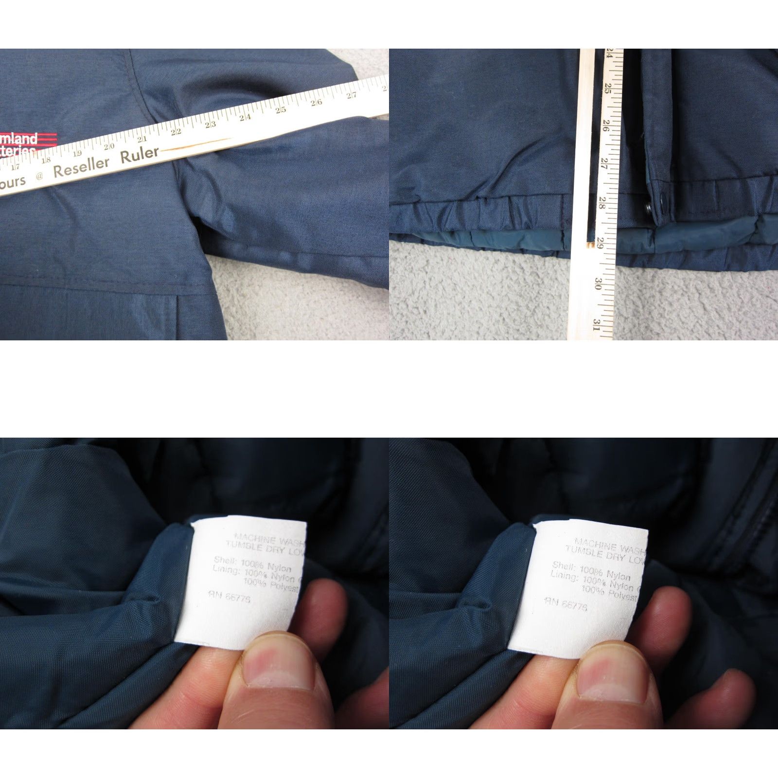 Vintage VINTAGE Wyman Jacket XL Blue Parka Mens - Adult - Regular Fit - Full Zip - Quilted Lined - Nylon Canvas - 80s Outdoor Theme Size US XL / EU 56 / 4 - 8 Thumbnail