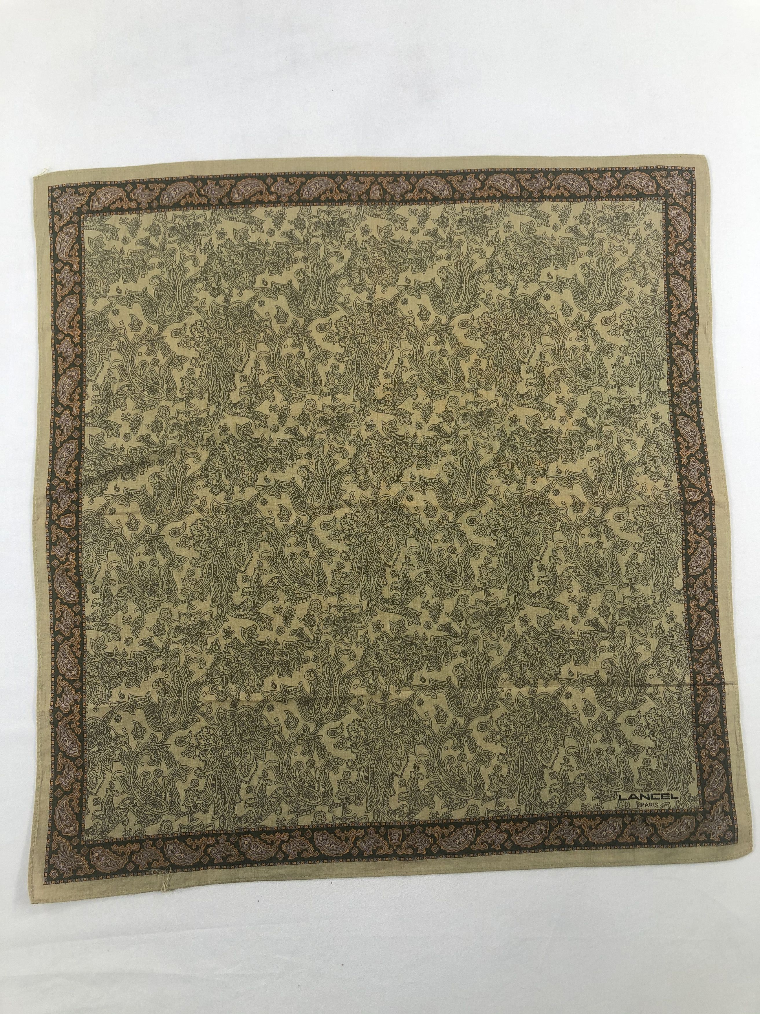 Lancel Lancel Paislee Handkerchief / Bandana / Neckerchief Size ONE SIZE - 3 Thumbnail