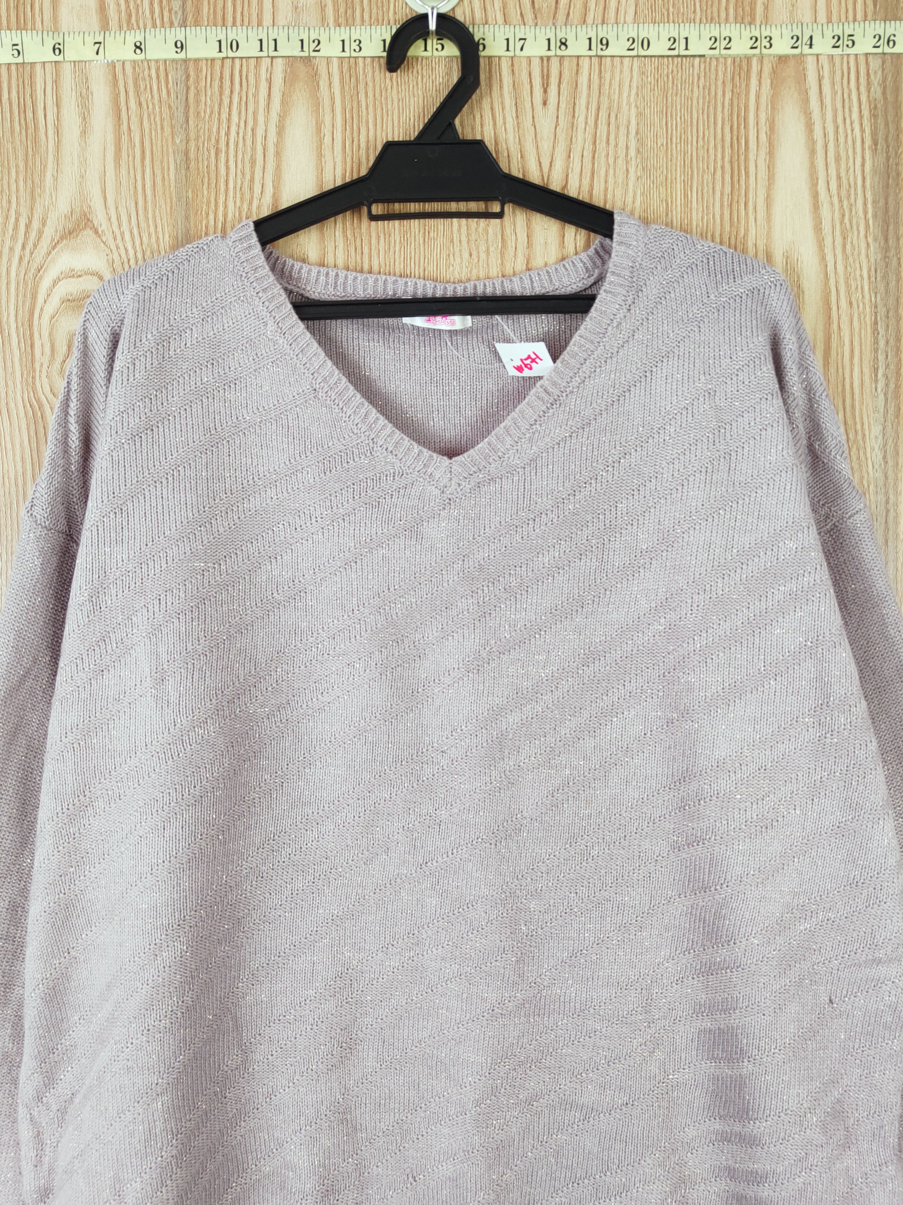 Ryu Ryu Light Purple Knitwear Sweatshirts #W671