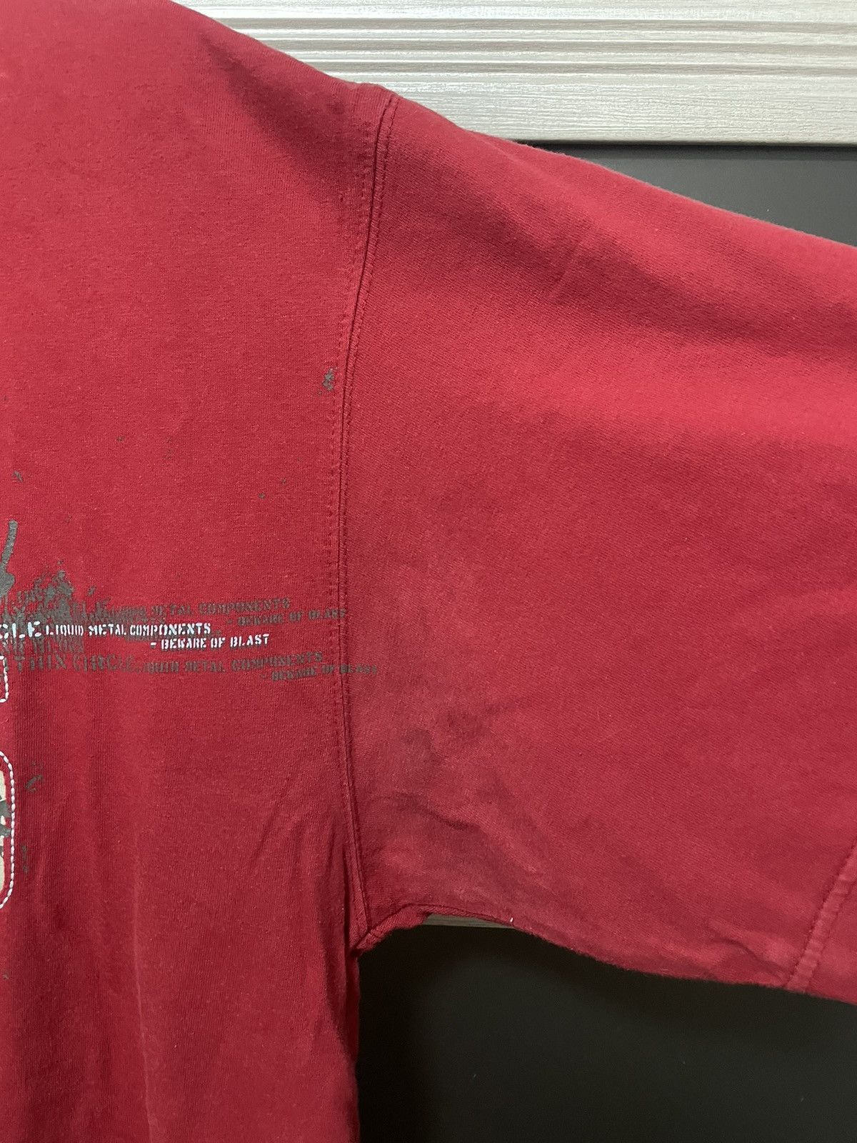 Oakley × Vintage Vintage 90s Oakley Art Logo T Shirt Outdoor Y2K Size US XL / EU 56 / 4 - 2 Thumbnail