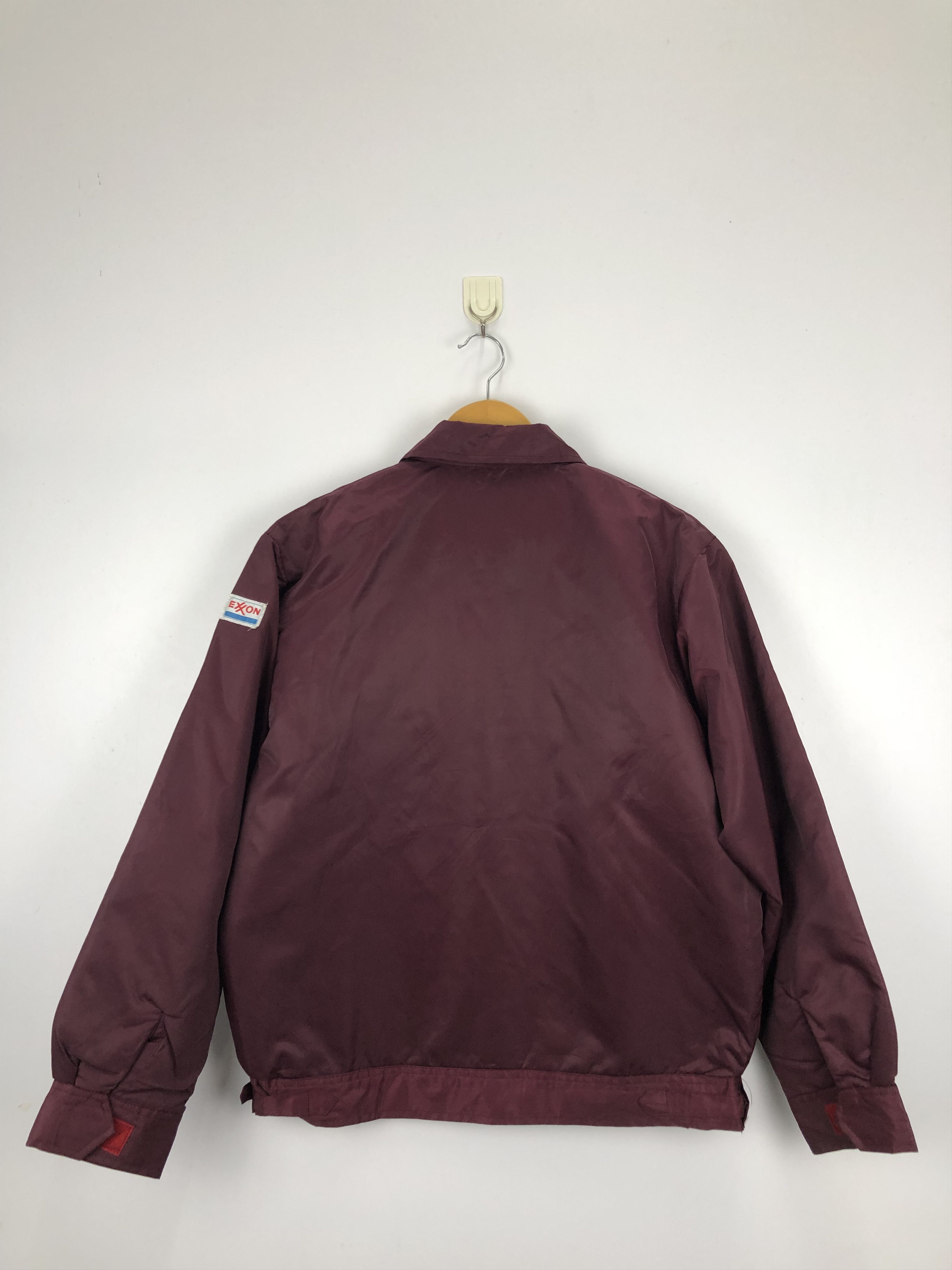 Vintage Vintage 90s Esso Bomber Light Jacket J0734 Size US L / EU 52-54 / 3 - 3 Thumbnail