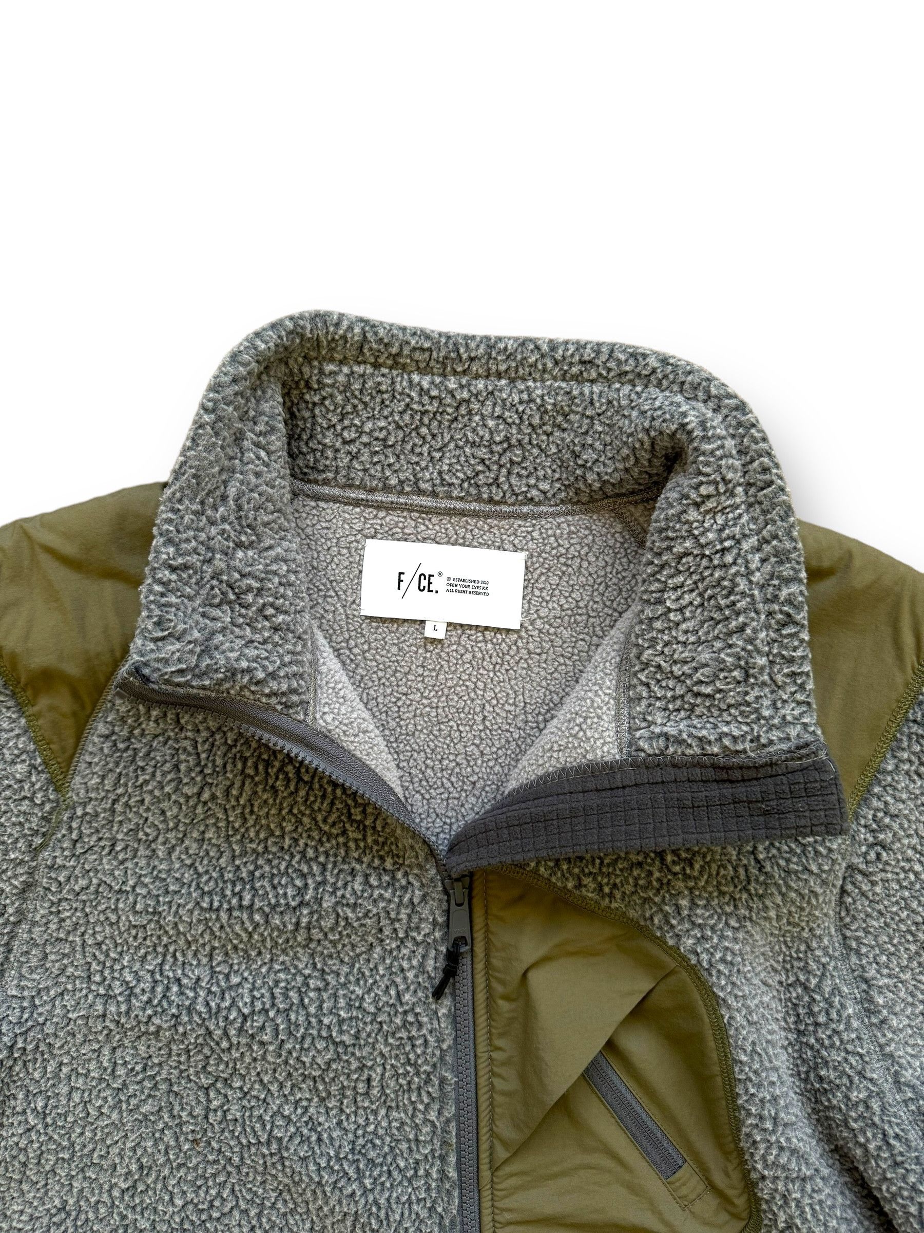 F/CE Grey Polartec Fleece Size US L / EU 52-54 / 3 - 7 Thumbnail
