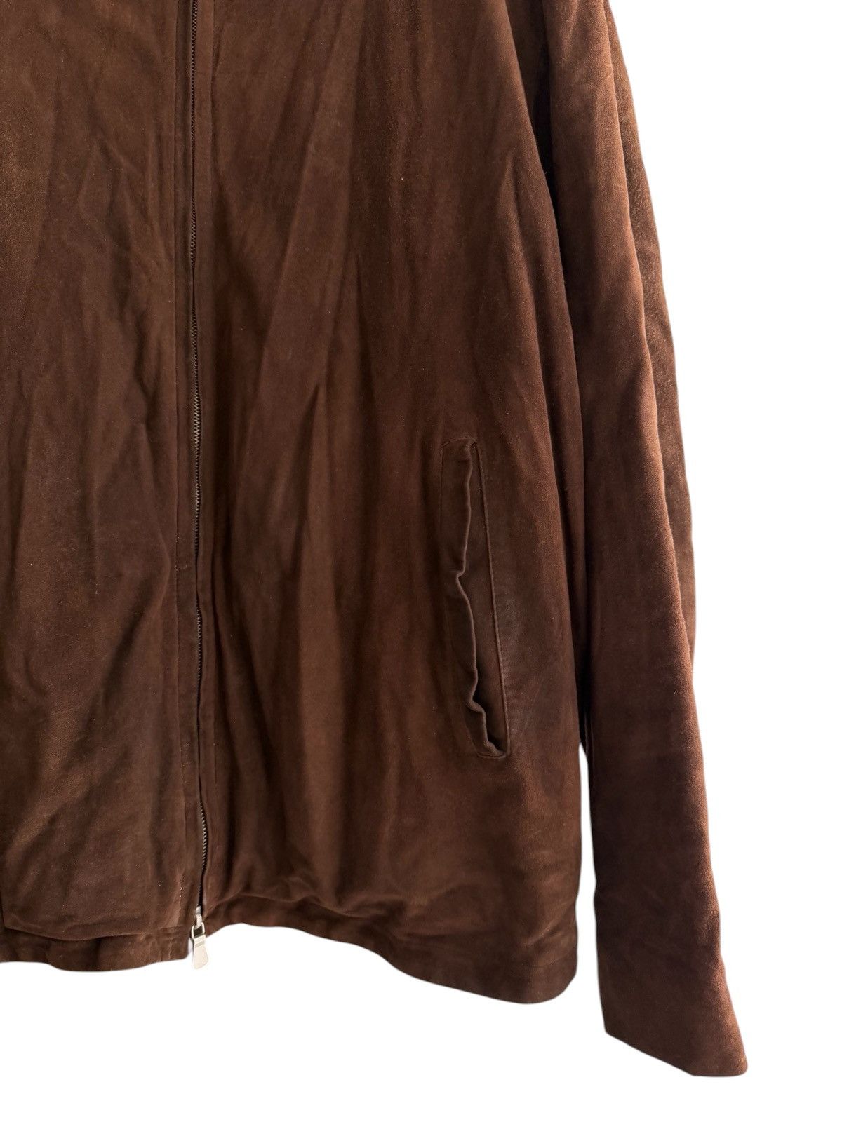 Fedeli Fedeli Cashmere Suede Leather Jacket Size US XXL / EU 58 / 5 - 6 Thumbnail