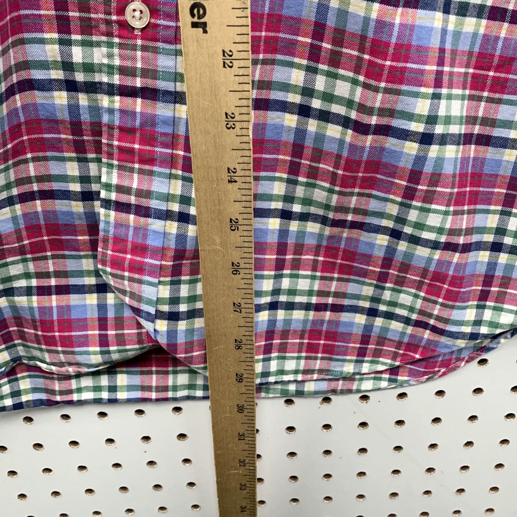Ralph Lauren Ralph Lauren Plaid Button Down Shirt Mens XL Multicolor Long Sleeve Casual Size US XL / EU 56 / 4 - 5 Thumbnail