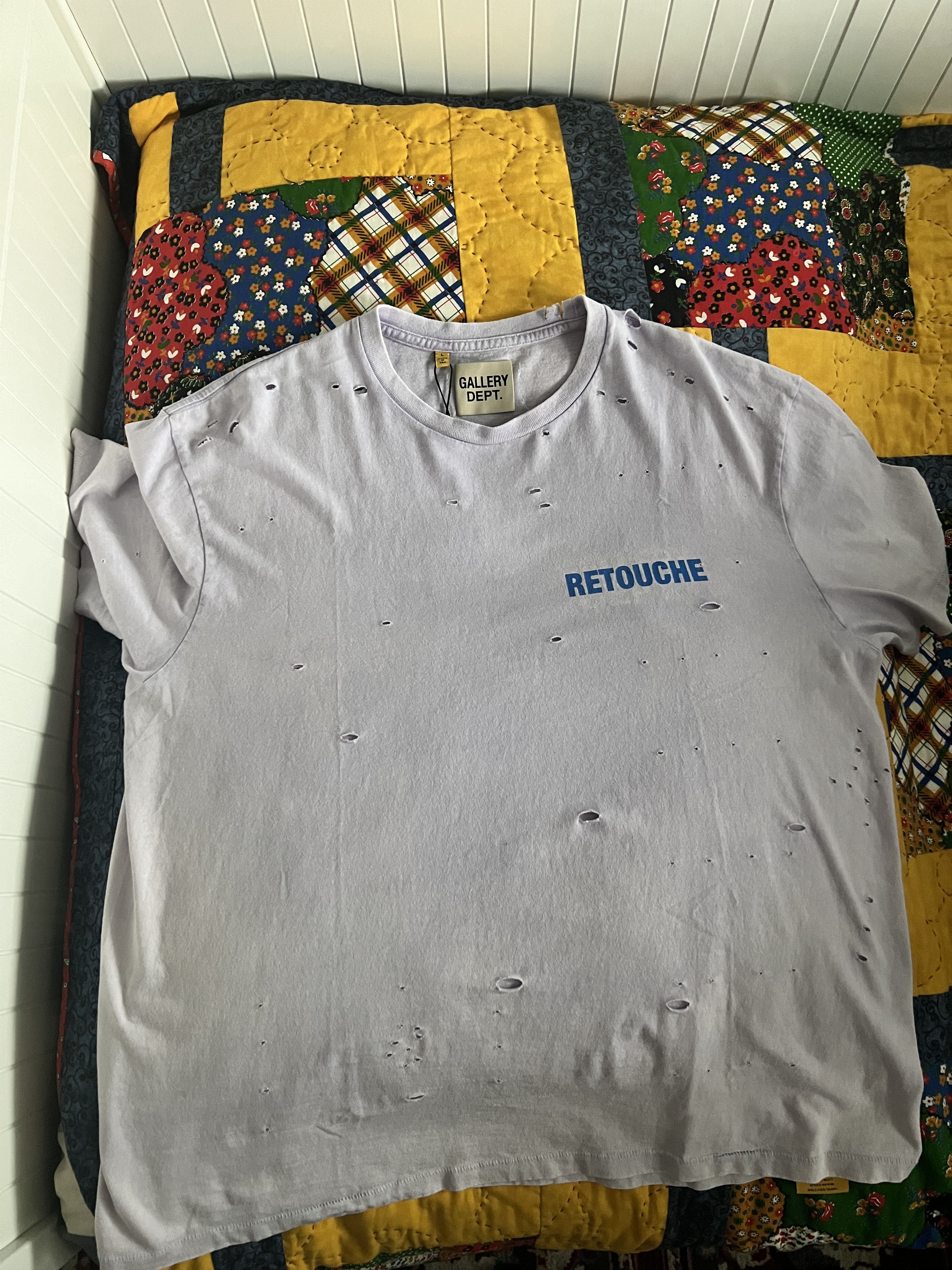 Gallery Dept. L | *SOLD OUT* Gallery Dept. Retouche Damaged Souvenir Tee Size US L / EU 52-54 / 3 - 2 Thumbnail