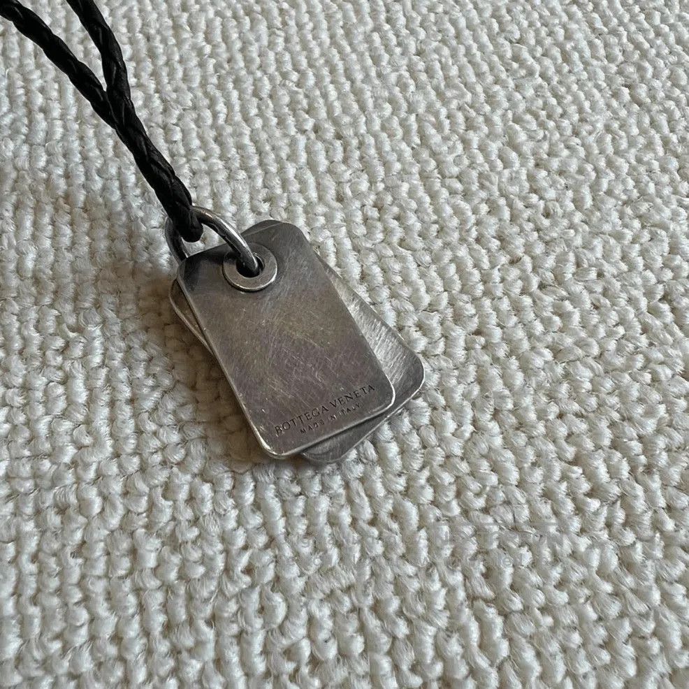 Bottega Veneta Bottega Veneta Woven Patten Necklace. Size ONE SIZE - 3 Thumbnail