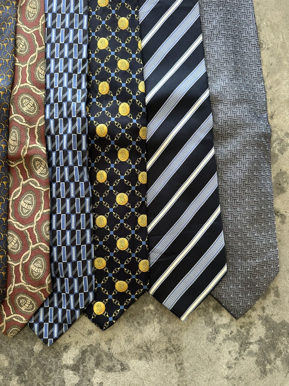 Gucci Lot of 11 Luxury Designer Tie Size ONE SIZE - 4 Thumbnail