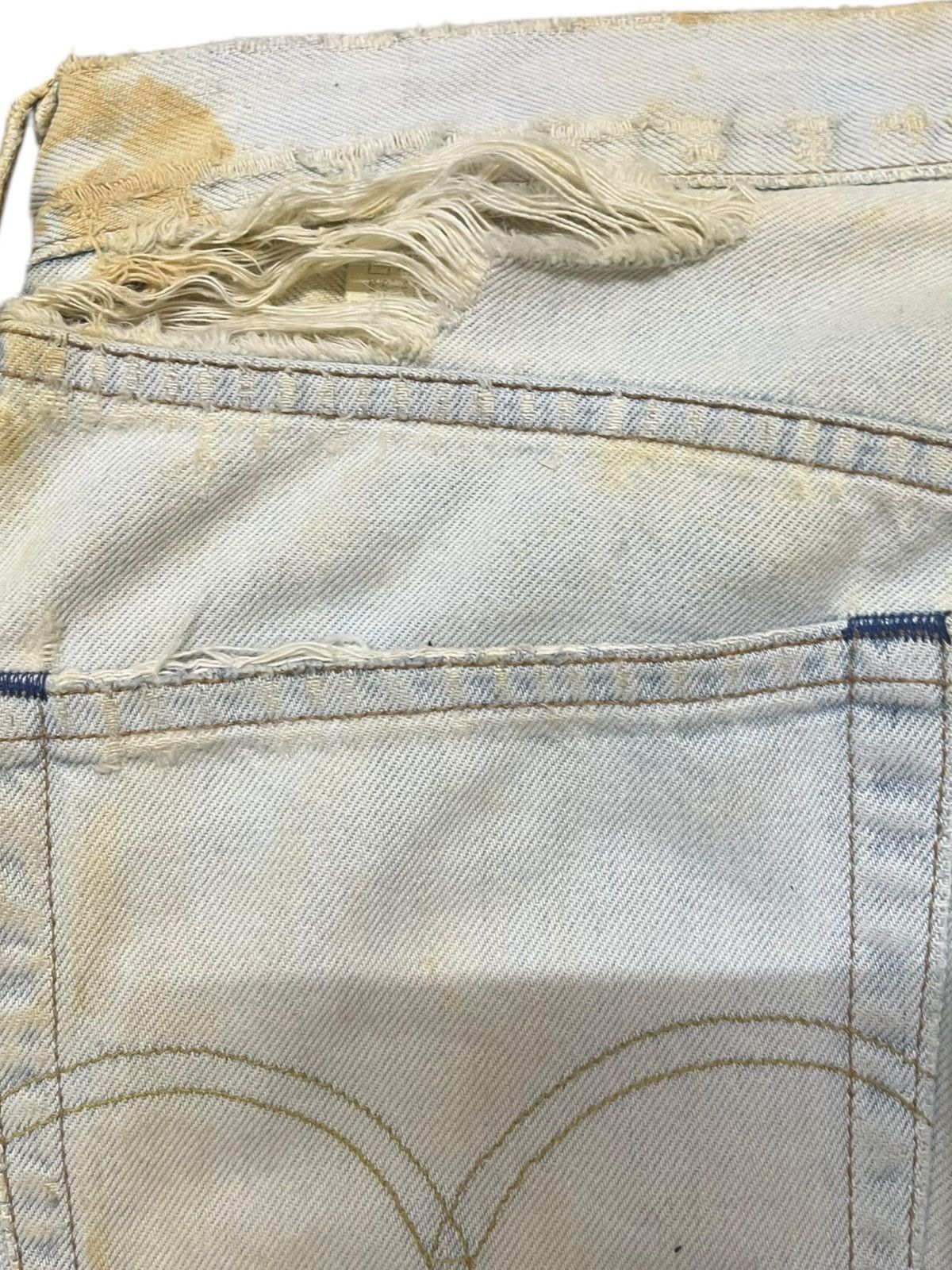 Levi's Vintage Clothing Vintage Levi’s 504 Mudwash Faded Distressed Denim Size US 31 - 7 Thumbnail