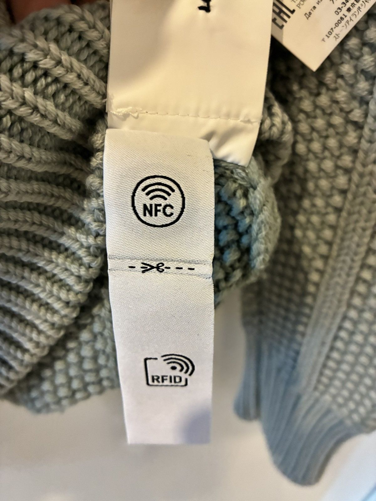 Stone Island Stone Island Knitwear 100% Pure Wool ’DUST' Treatment 100% Size US M / EU 48-50 / 2 - 17 Thumbnail