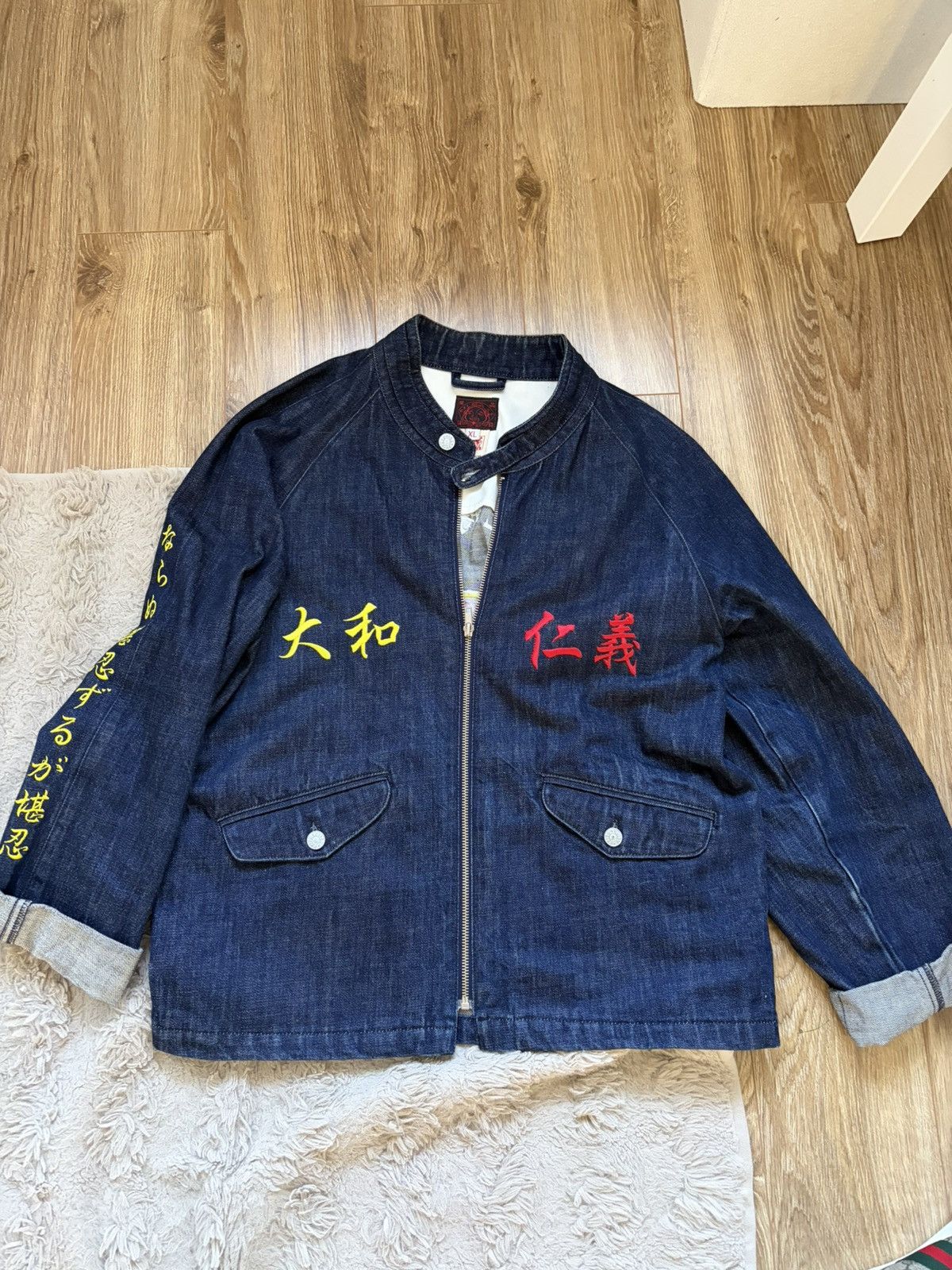 Evisu Vintage jeans set evisu denim 90s Size US XL / EU 56 / 4 - 3 Thumbnail
