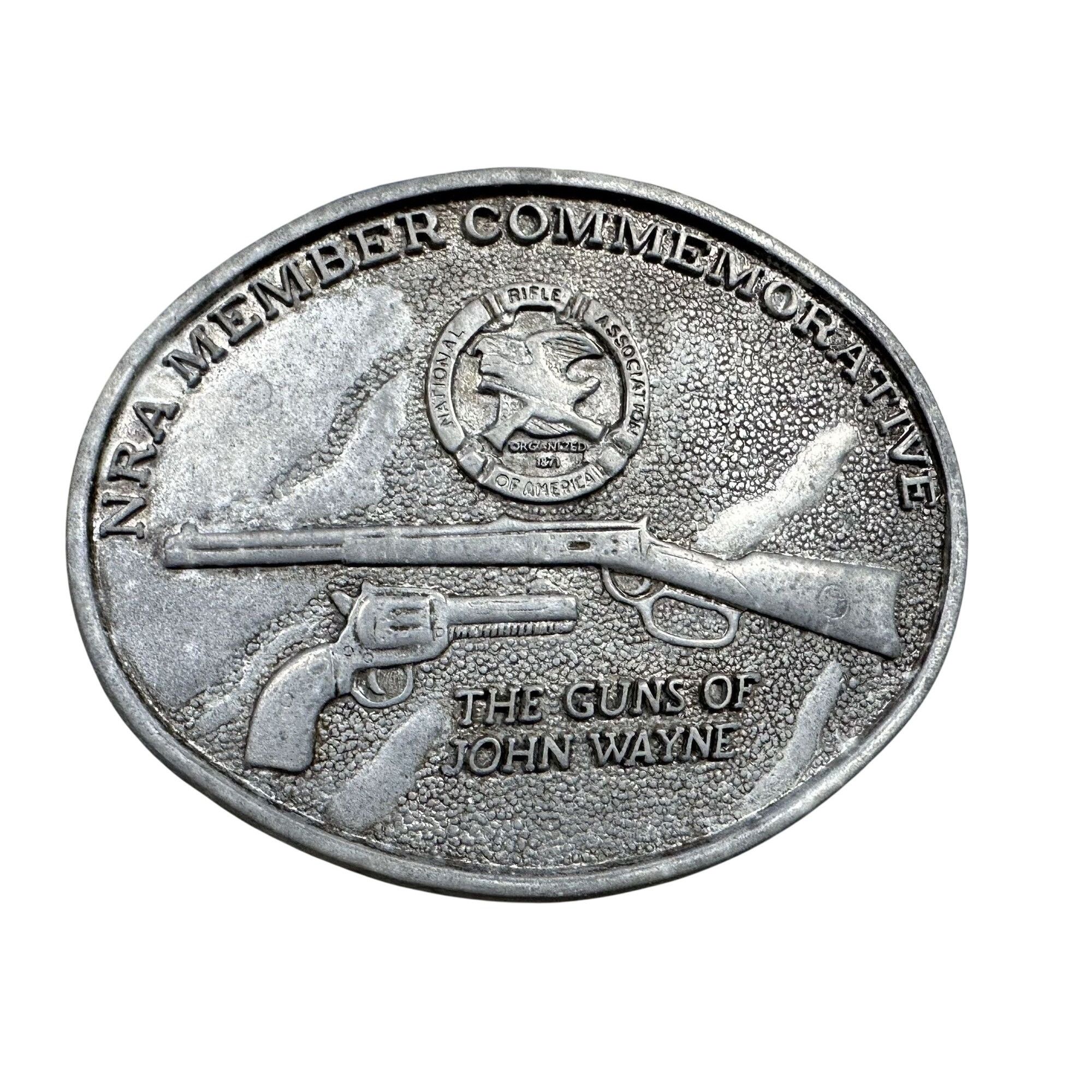Other Belt Buckle NRA Member Commemorative The Guns of John Wayne Size ONE SIZE - 1 Thumbnail