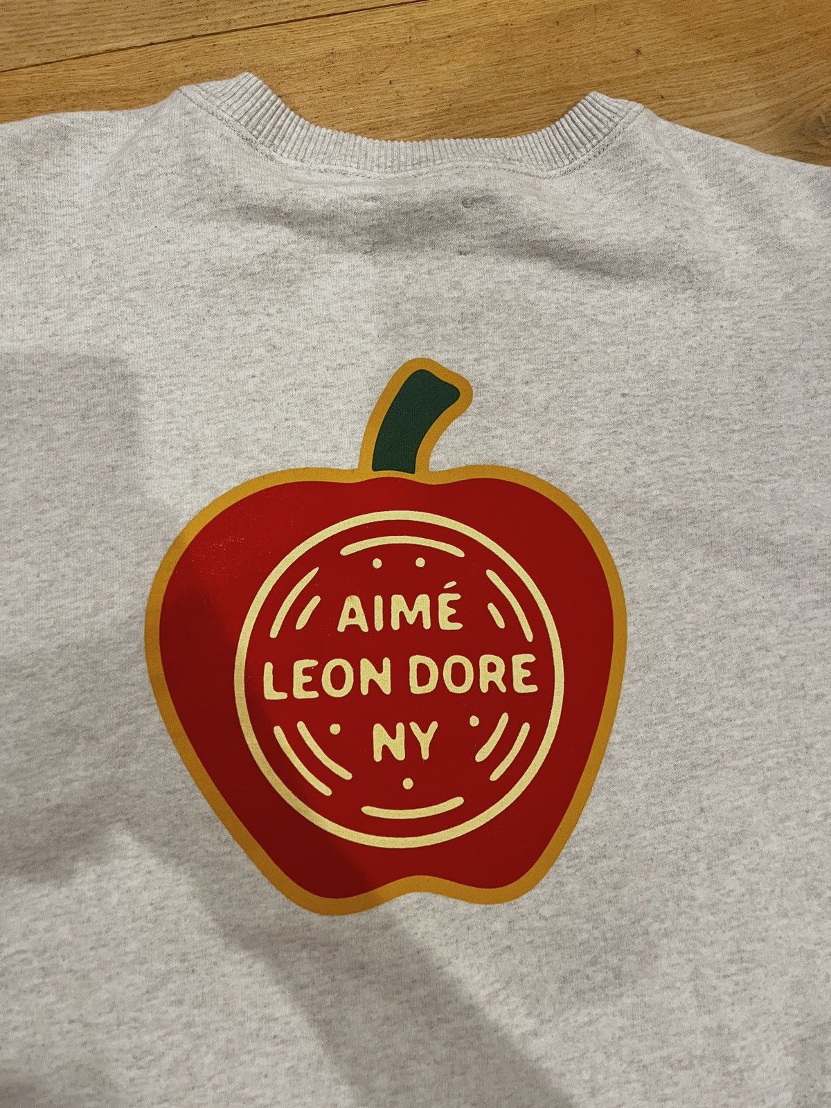 Aime Leon Dore Aime Léon Doré 'Apple Energy' Crewneck | Grailed Aime Leon Dore Aime Léon Doré 'Apple Energy' Crewneck | Grailed