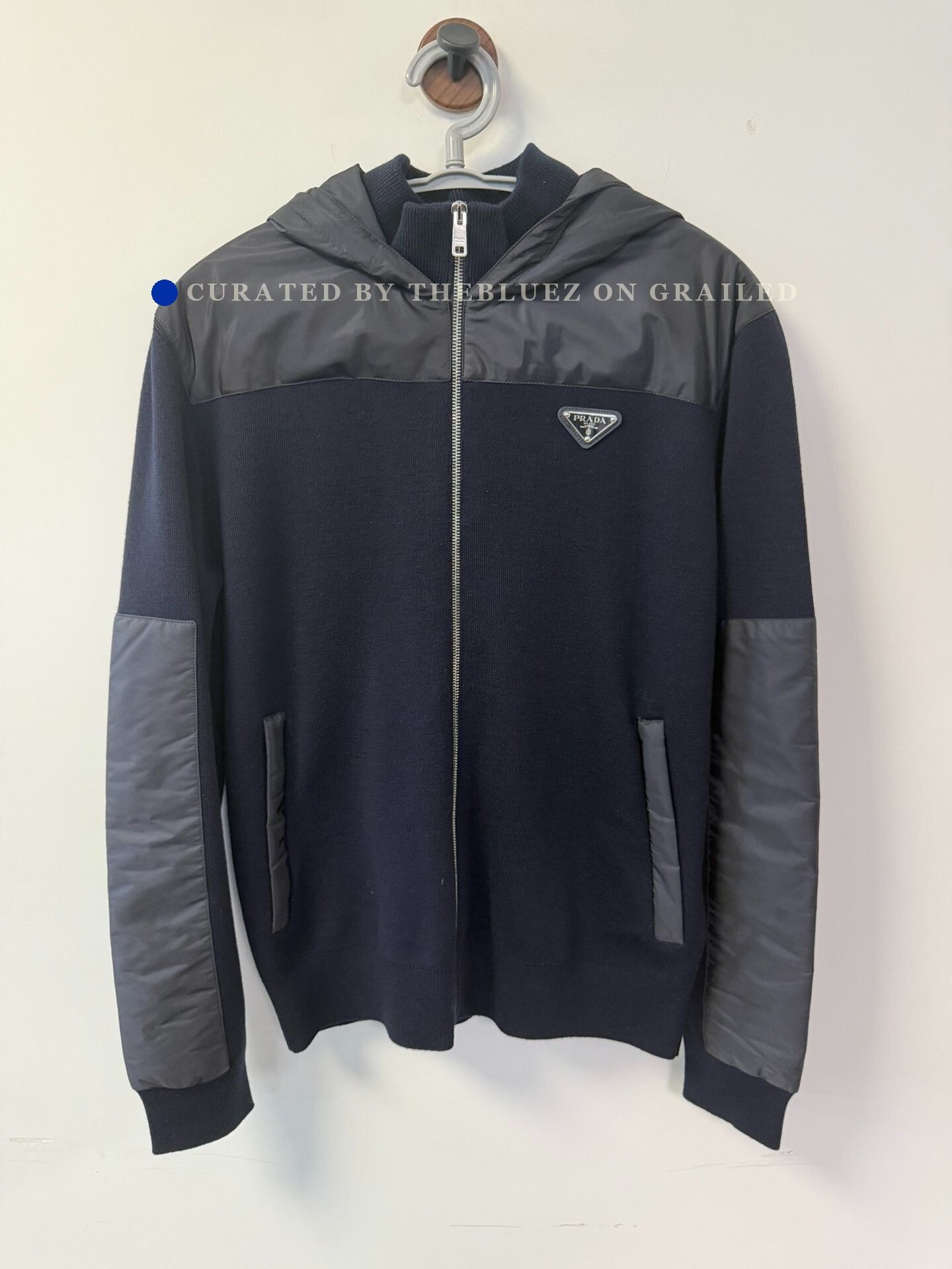 Prada Vintage Archive Prada zip sweater Japanese style | Grailed