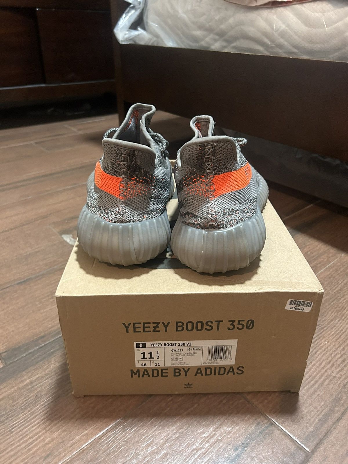 Yeezy Yeezy Boost 350 V2 Beluga Reflective Size US 11.5 / EU 44-45 - 3 Thumbnail