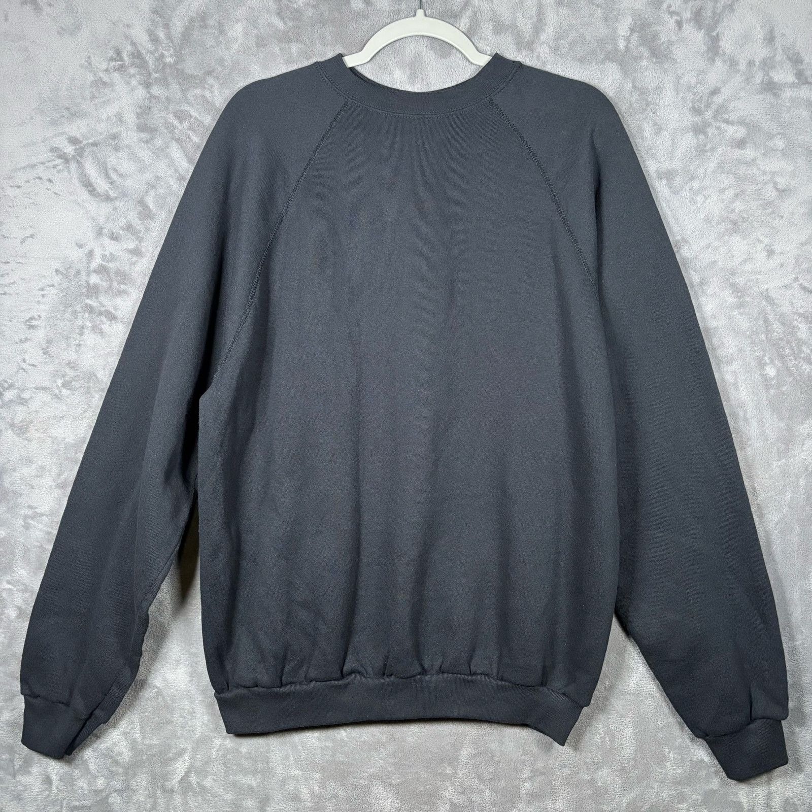 Tultex Vintage Tultex Maximum Sweats Crewneck Black USA Made XL Size US XL / EU 56 / 4 - 1 Thumbnail
