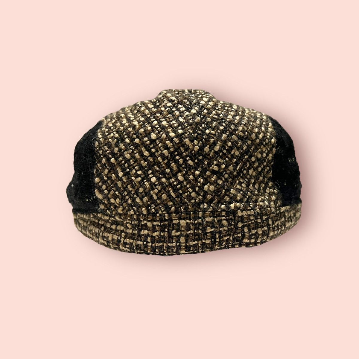 Japanese Brand × Le Grande Bleu (L.G.B.) RARE VINTAGE CATCHUP KNITTED WOOL BLEND BARETTA Size ONE SIZE - 12 Thumbnail