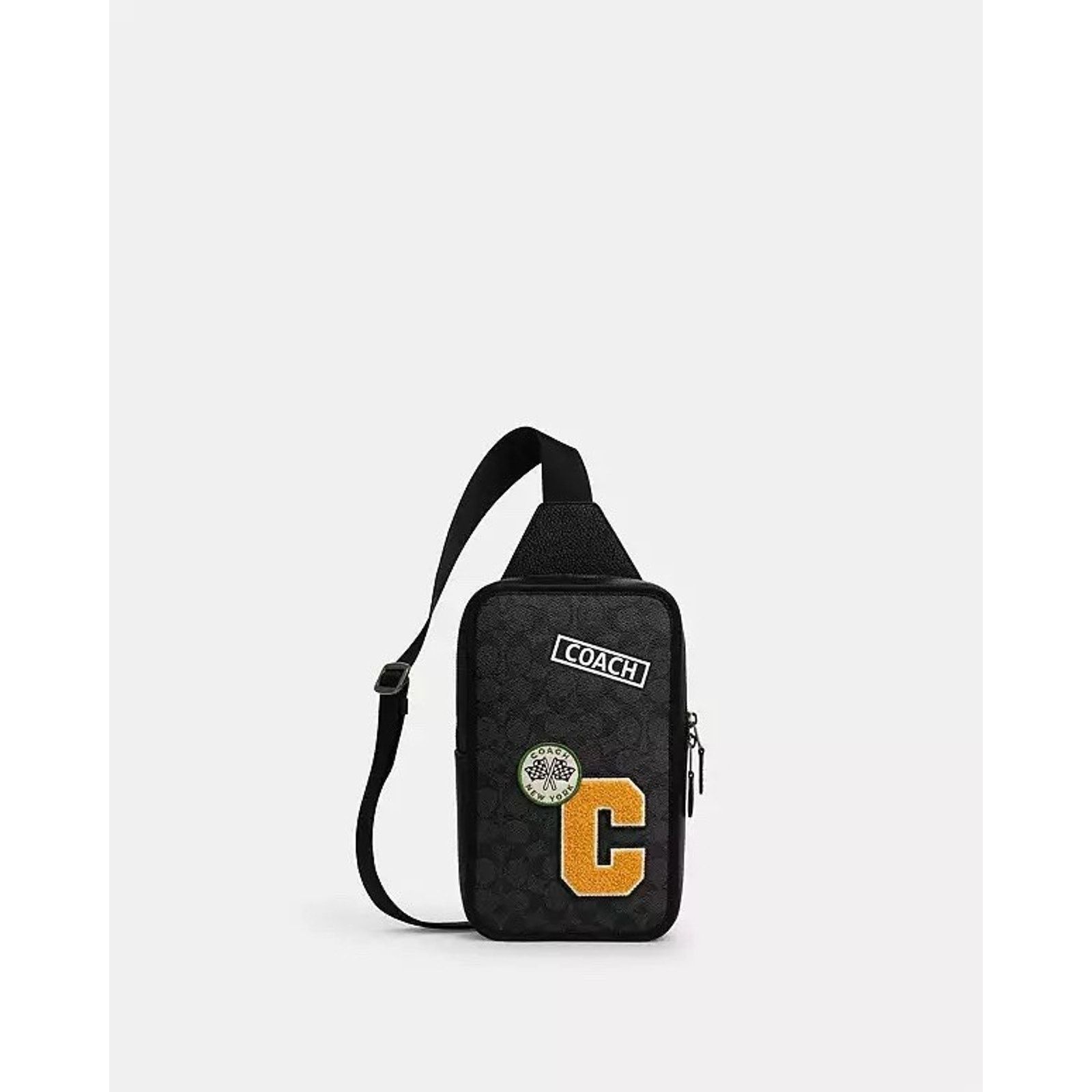 Coach NWT Coach Sullivan Pack Patch CY820 Charcoal Multi Size ONE SIZE - 6 Thumbnail
