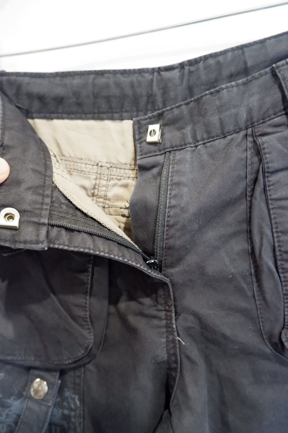 Japanese Brand × Seditionaries Vintage Japan Brand Mighty 10 Flared Bondage Cropped Pants Size 26" / US 2 / IT 38 - 5 Thumbnail