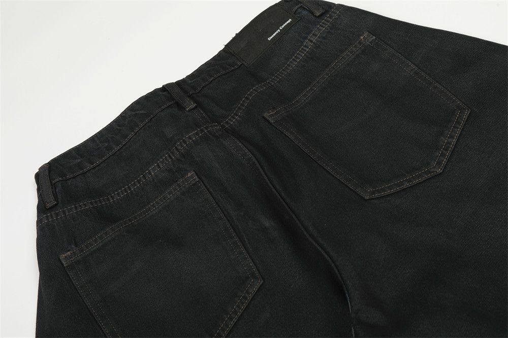 Jean Men's loose retro wide-leg distressed scimitar jeans Size US 32 / EU 48 - 5 Thumbnail
