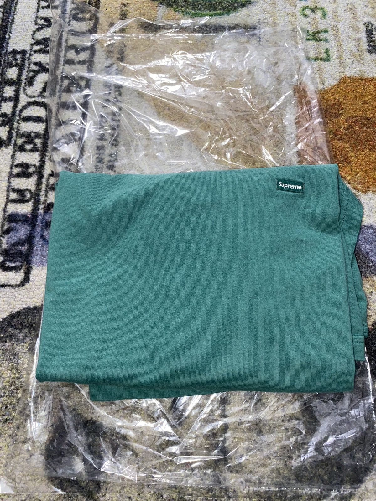 Supreme Green Mini Box Logo Tee