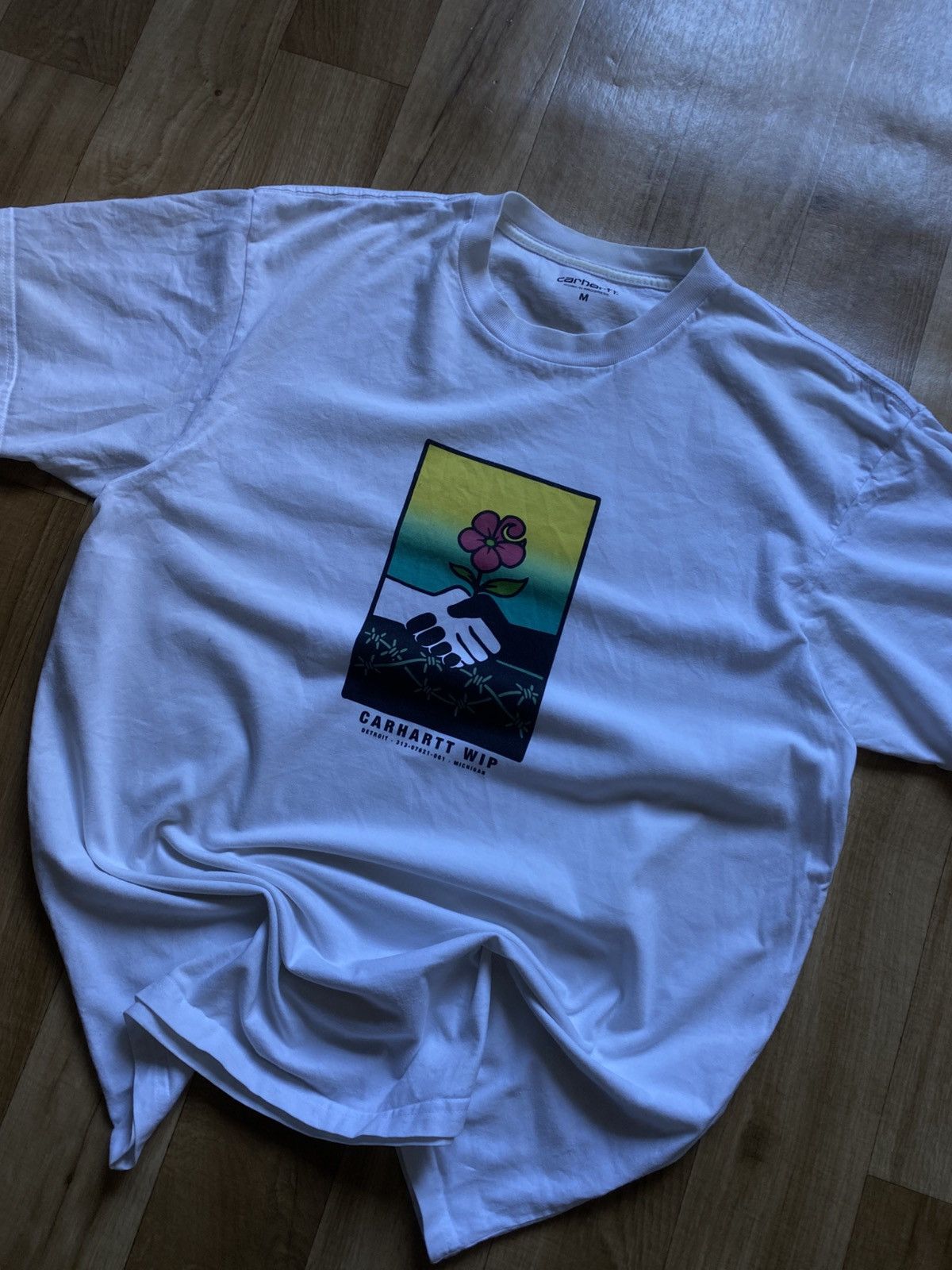 Carhartt Wip × Vintage Carhartt WIP “Together” Graphic Tee Size US M / EU 48-50 / 2 - 2 Thumbnail