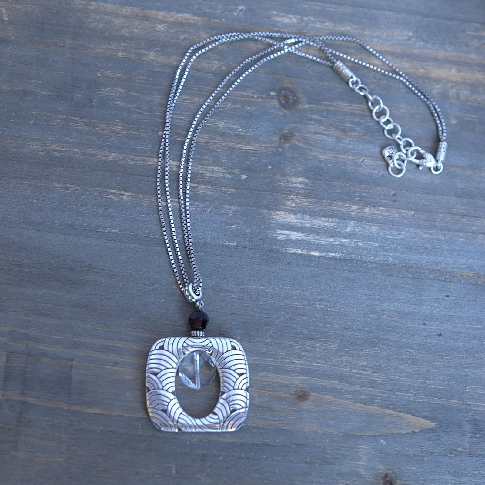 Brighton Brighton Jazz Age Pendant Necklace Two Strand Chain Size ONE SIZE - 2 Thumbnail