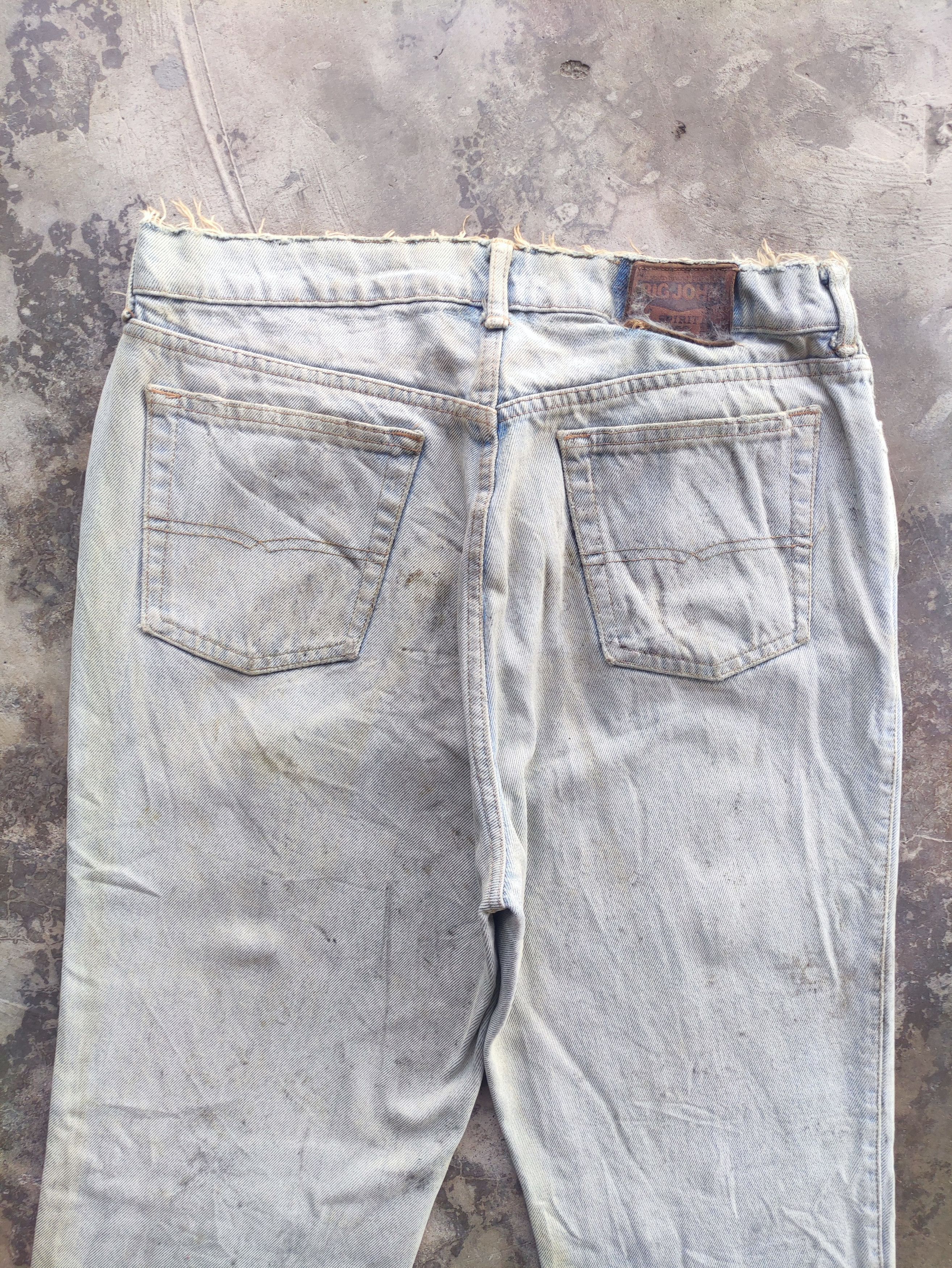 Big John Vintage Big John Rusty Faded Distress Jean Size US 32 / EU 48 - 9 Thumbnail