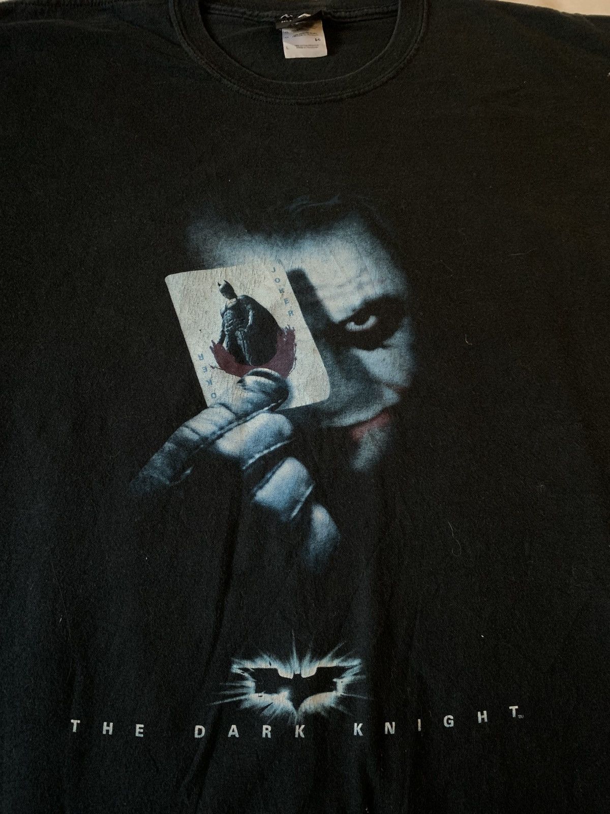 DC Comics Vintage The Joker Heath Ledger “The Dark Knight” tshirt Size US L / EU 52-54 / 3 - 2 Thumbnail